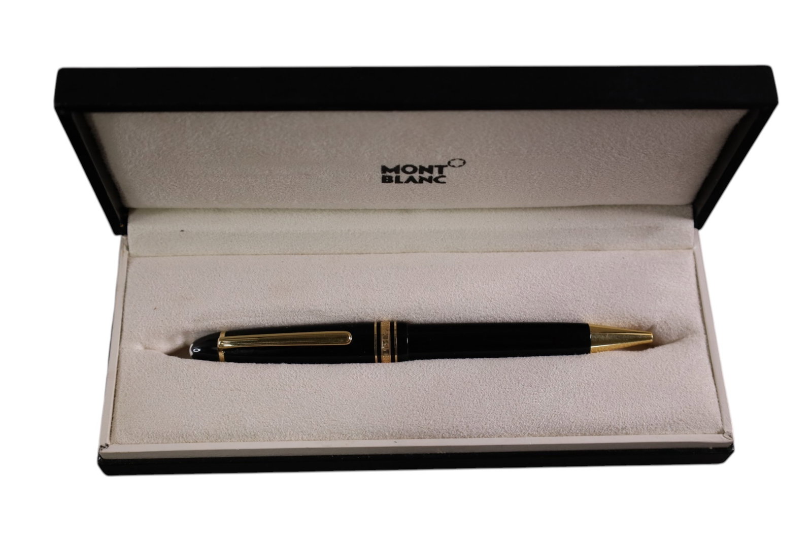 MONT BLANC PEN: IN CASE, MONT BLANC BALLPOINT PEN. No 161.