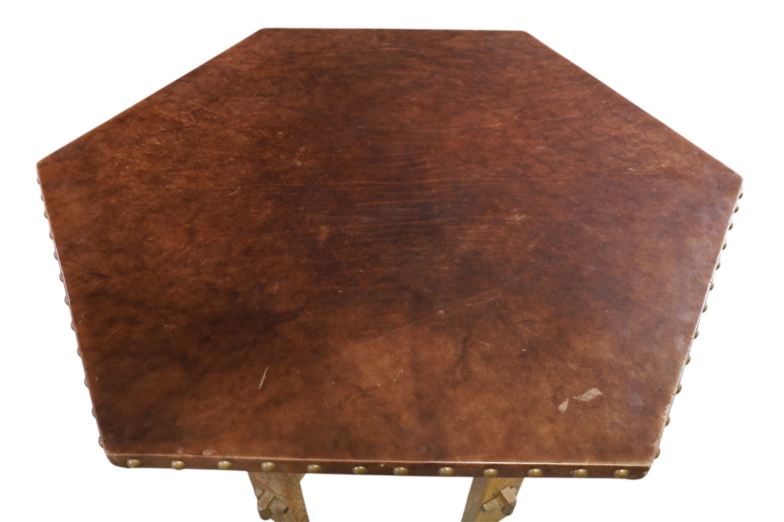 STICKLEY STYLE HEXAGON GAME TABLE - 2