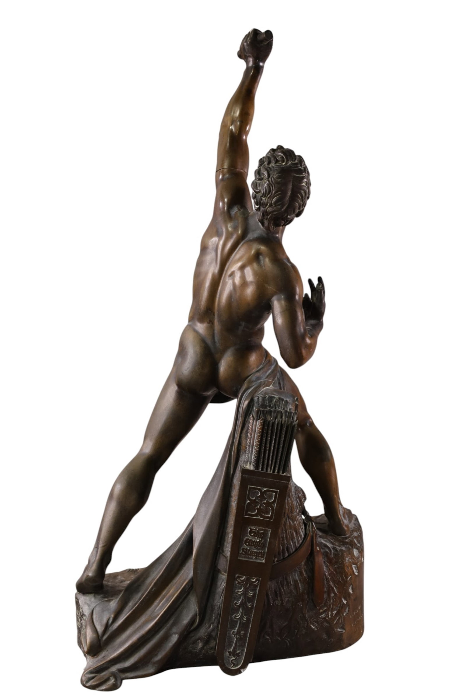 EAGLE SLAYER BRONZE STATUE - 4