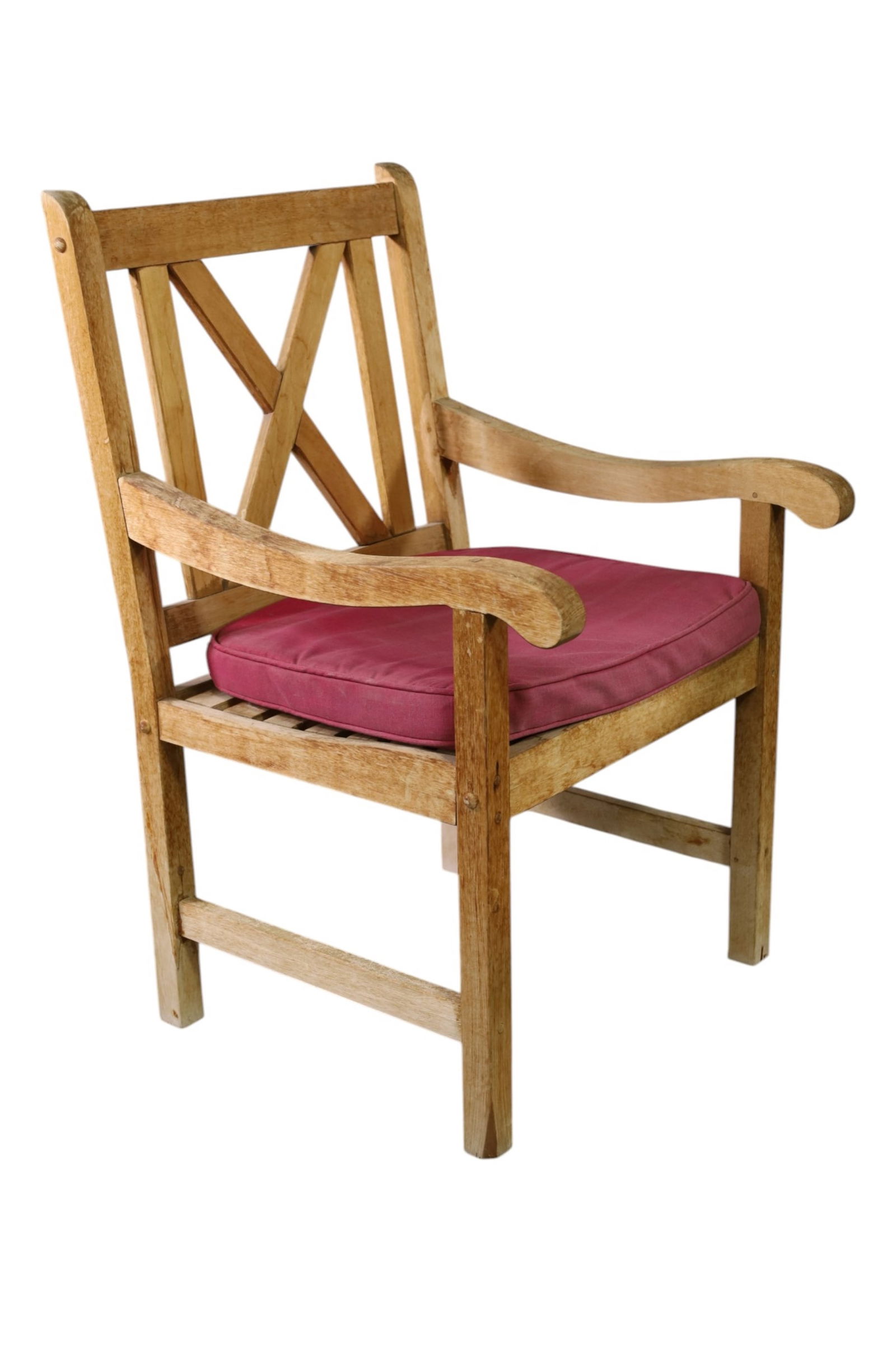 3 PIECE TEAK PATIO SET - 3