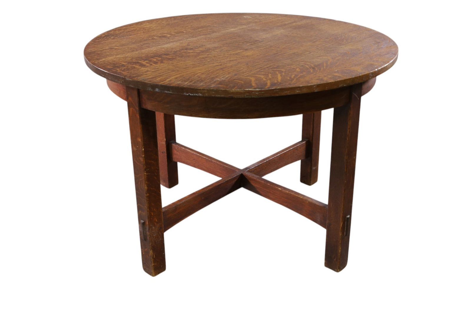 L & JG STICKLEY C1912 CENTER TABLE (1 of 6)