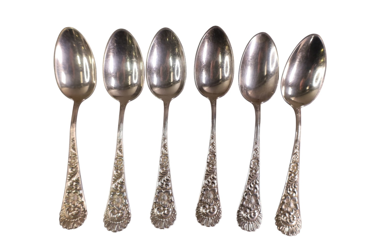 20 STERLING SILVER SERVING SPOONS - 5
