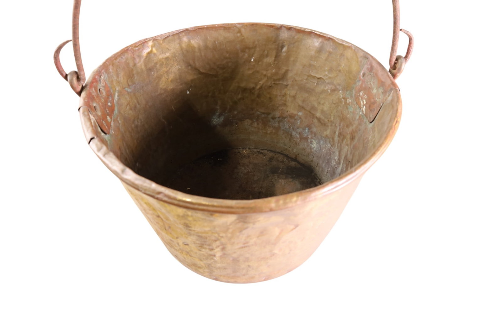 LARGE BRASS KETTLE - 2