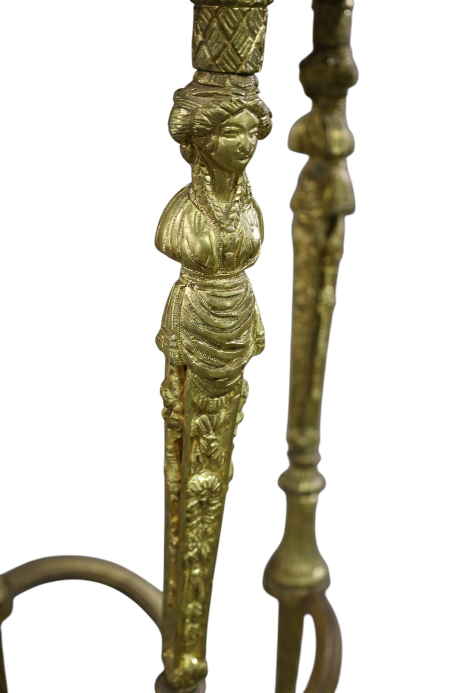 BRONZE BASE LAMP TABLE - 3