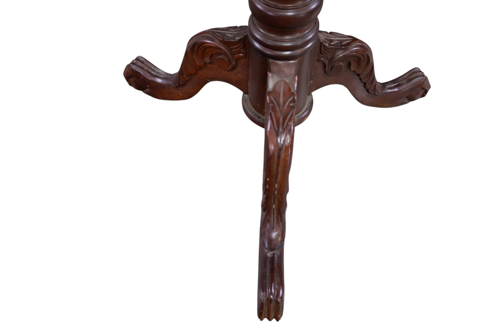 MAHOGANY CANDLE STAND - 3