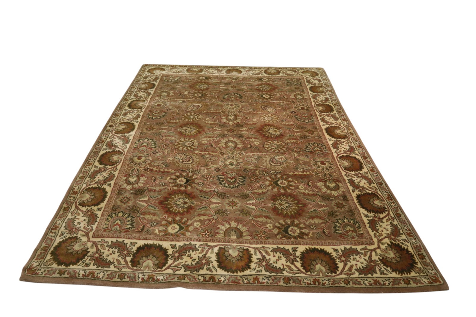 APPROX 11' 3" x 8' 4" WOOL RUG: MACHINE MADE WOOL RUG.