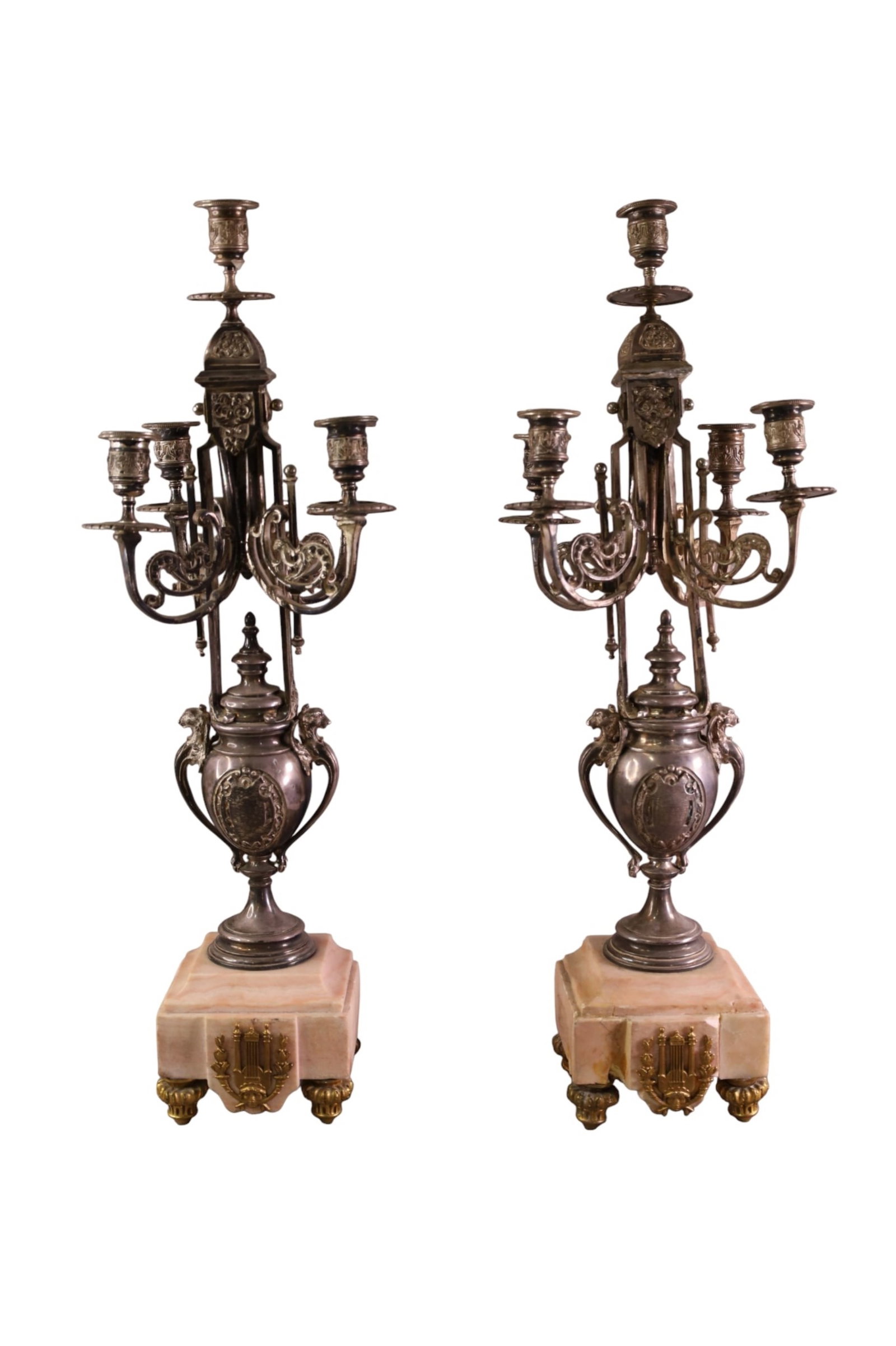 PAIR OF CANDELABRAS (1 of 4)