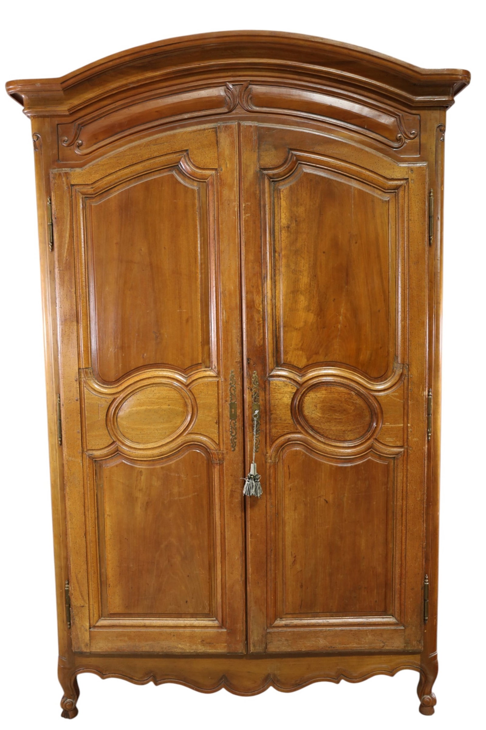 LARGE ANTIQUE FRENCH ARMOIRE (1 of 2)