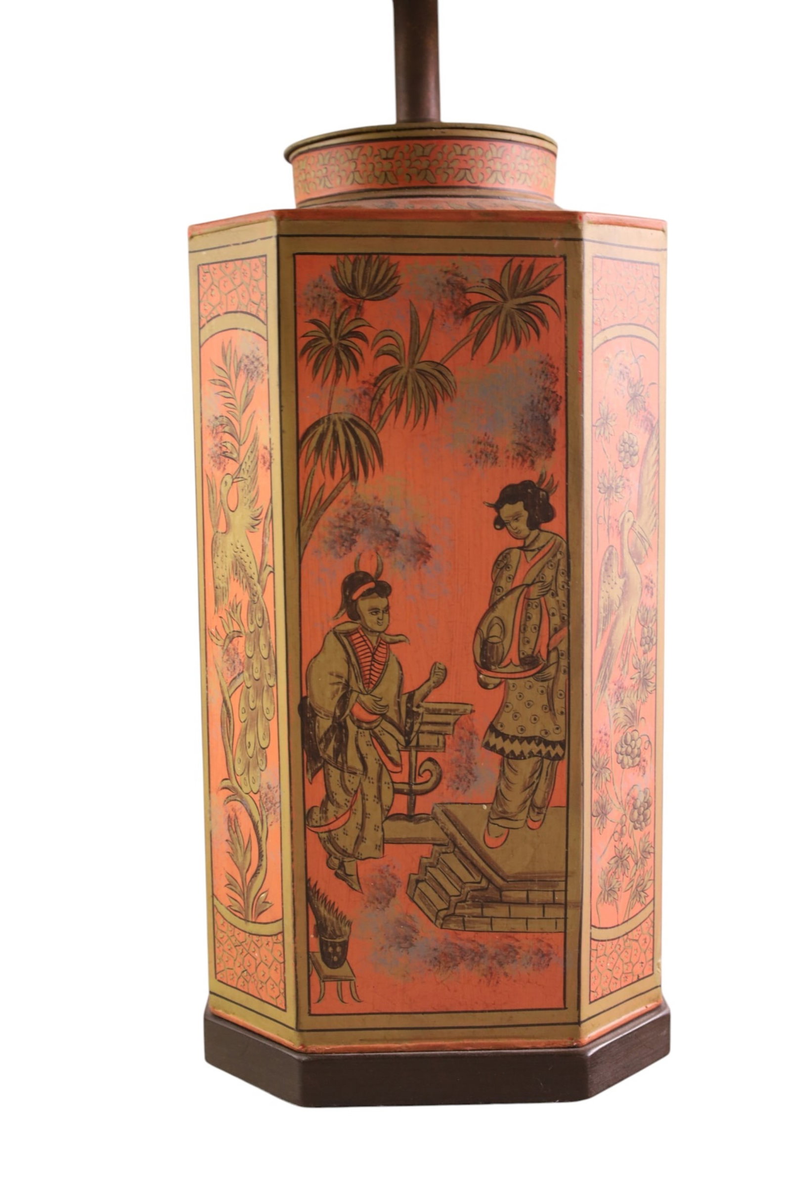 TEA TIN TABLE LAMP - 2