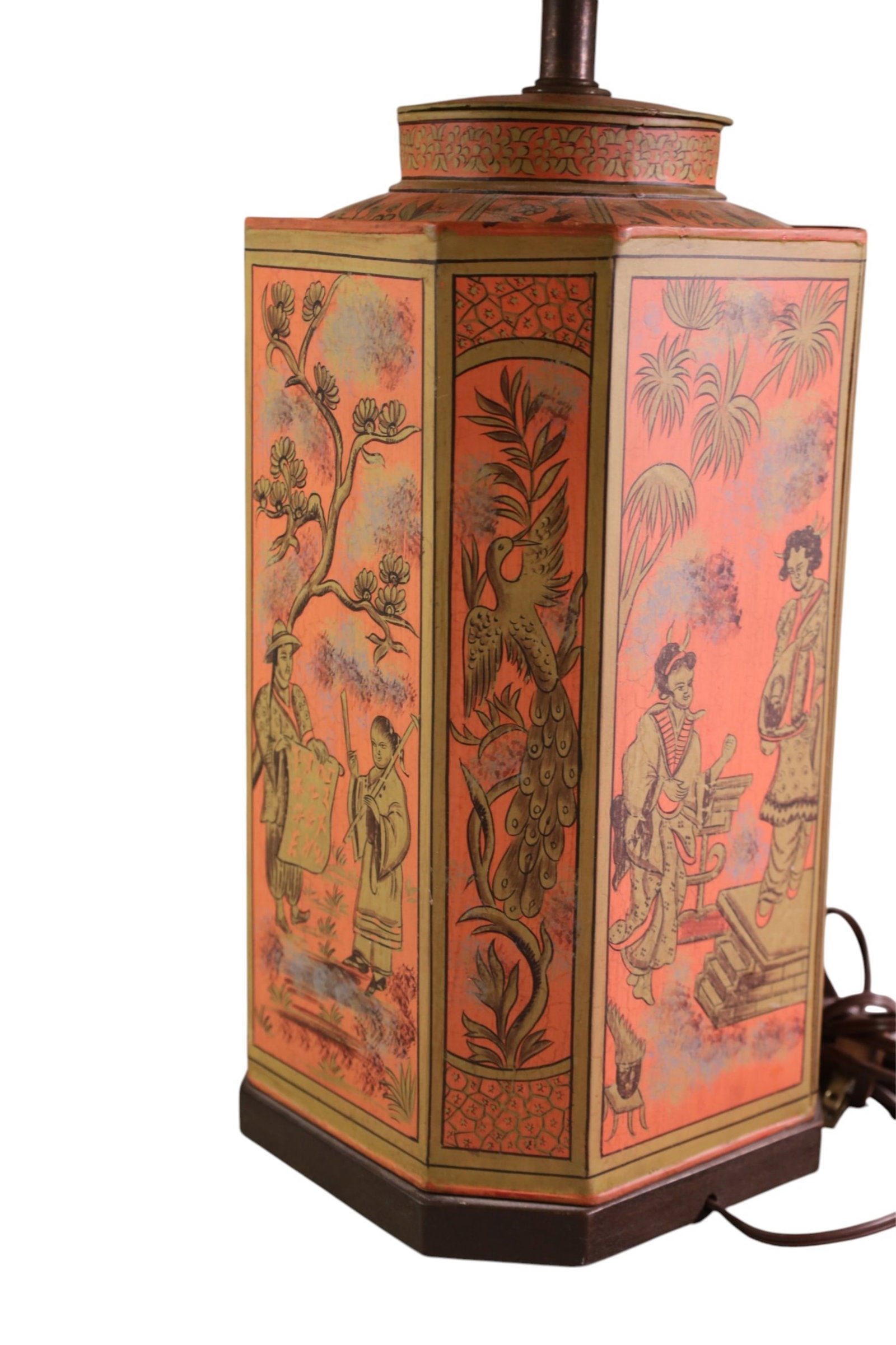 TEA TIN TABLE LAMP - 4