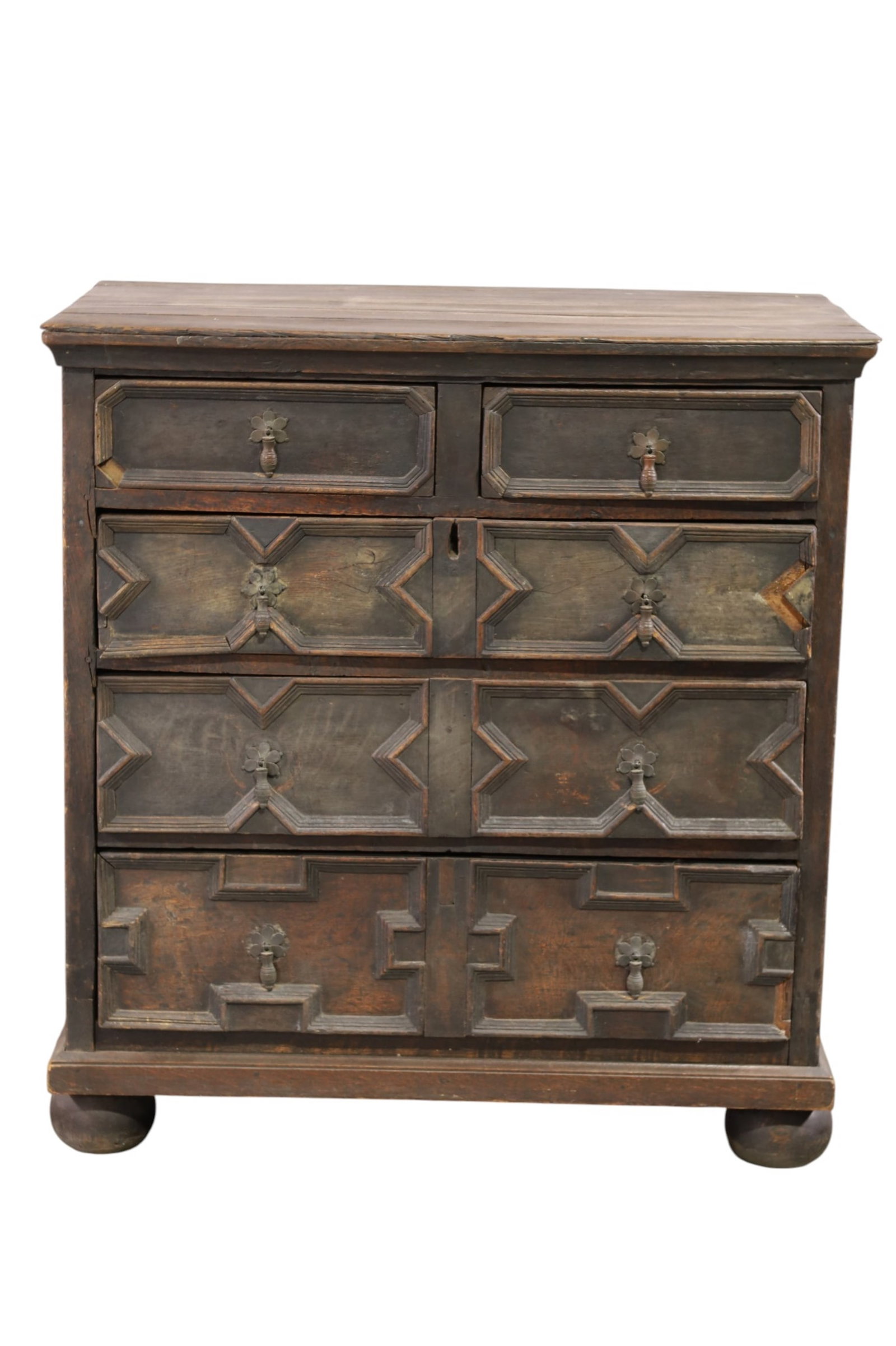 JACOBIAN 5 DRAWER CHEST (1 of 4)