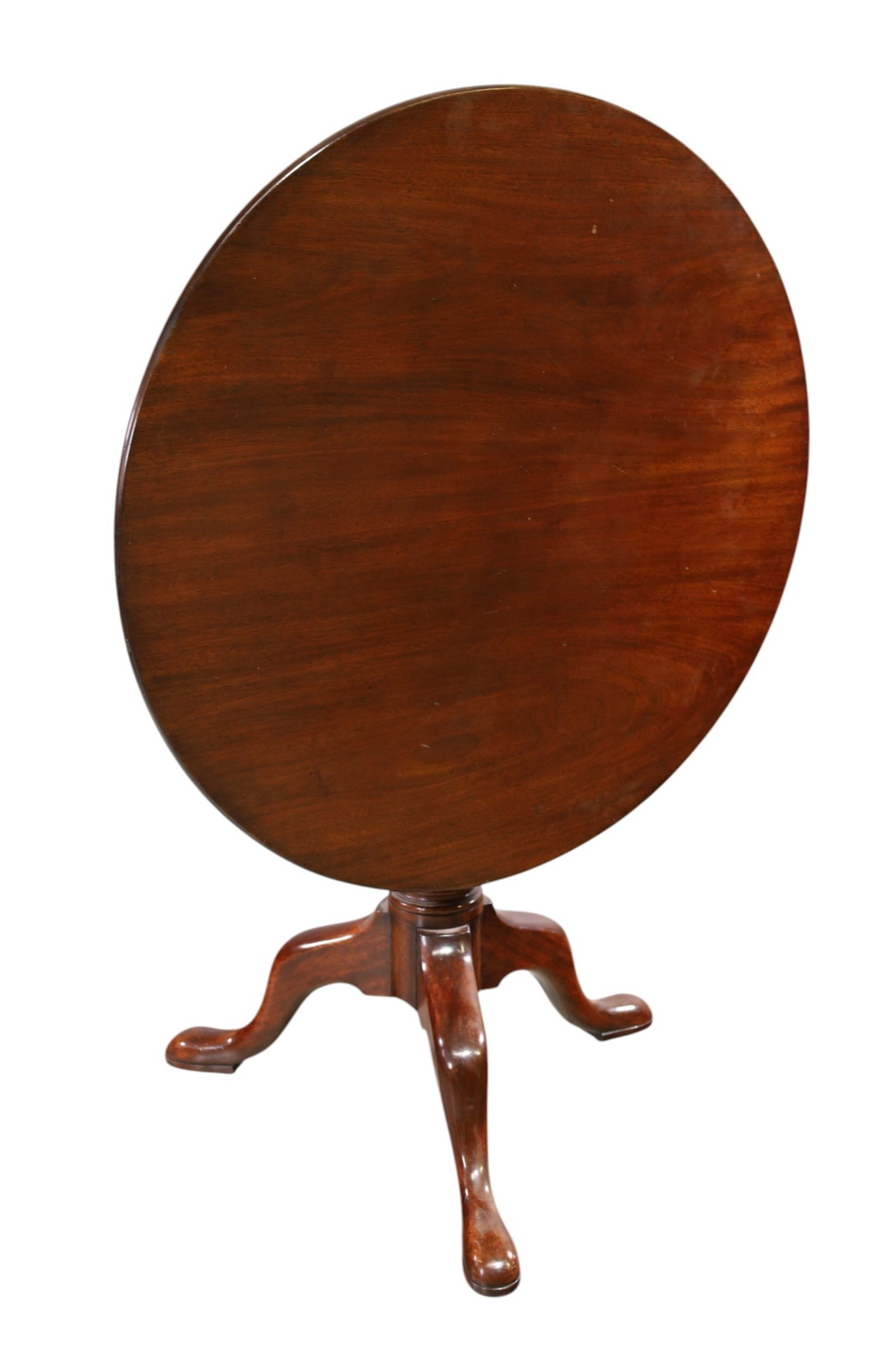 MAHOGANY TILT TOP TABLE - 3