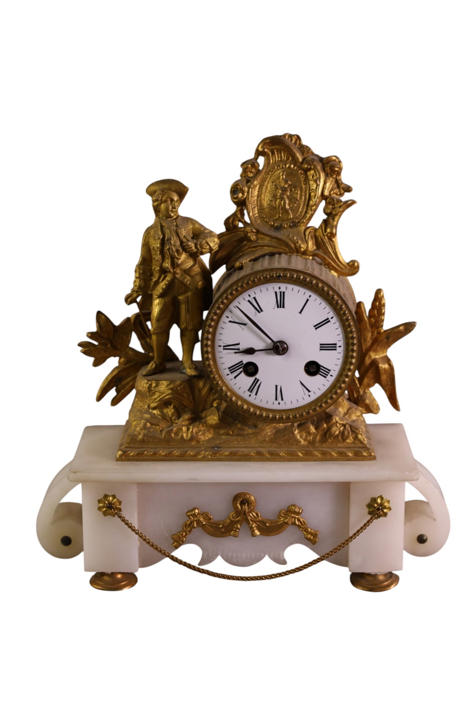 FRENCH MANTLE CLOCK (1 of 4)