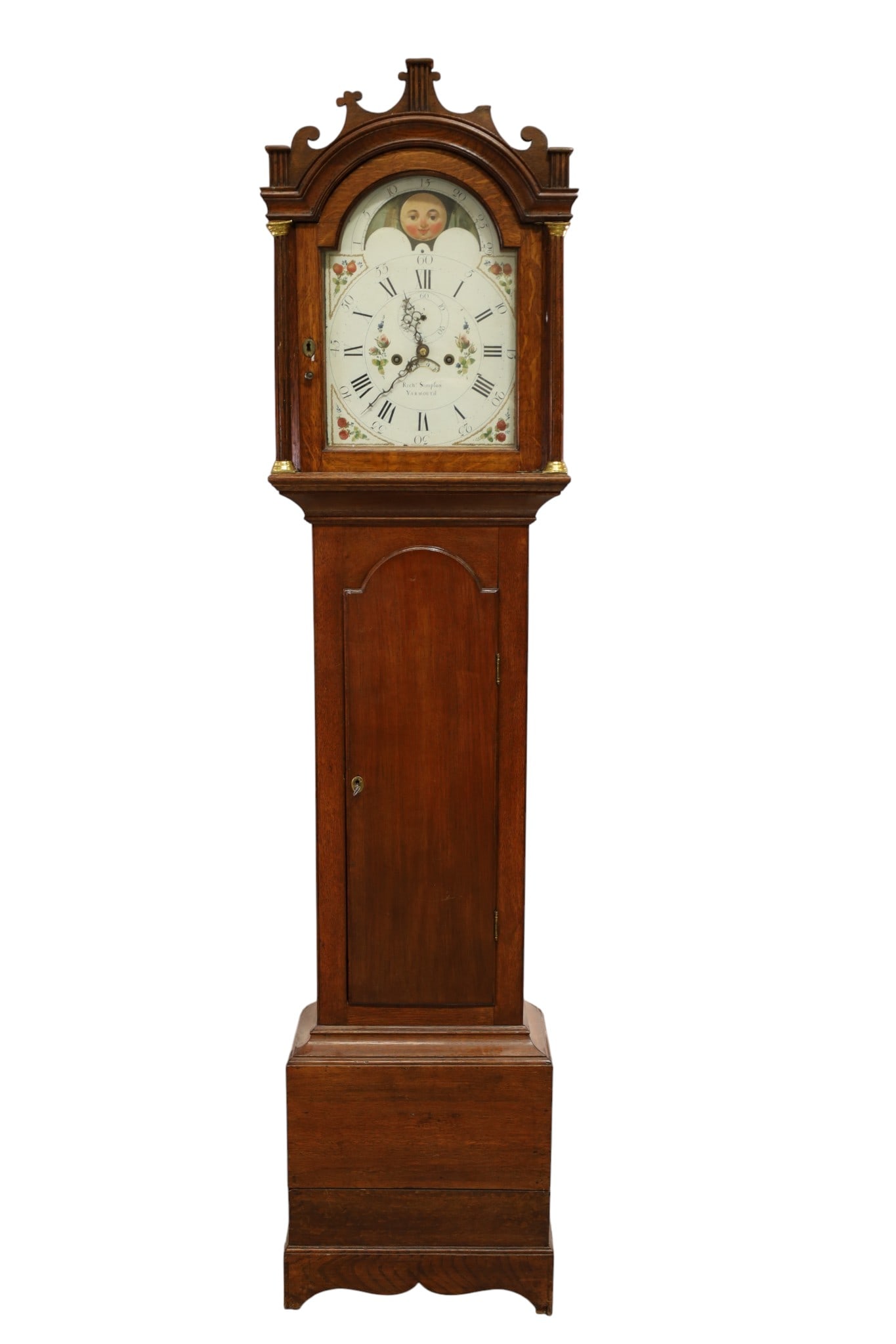 19TH CENTURY GRANDFATHER CLOCK (1 of 5)