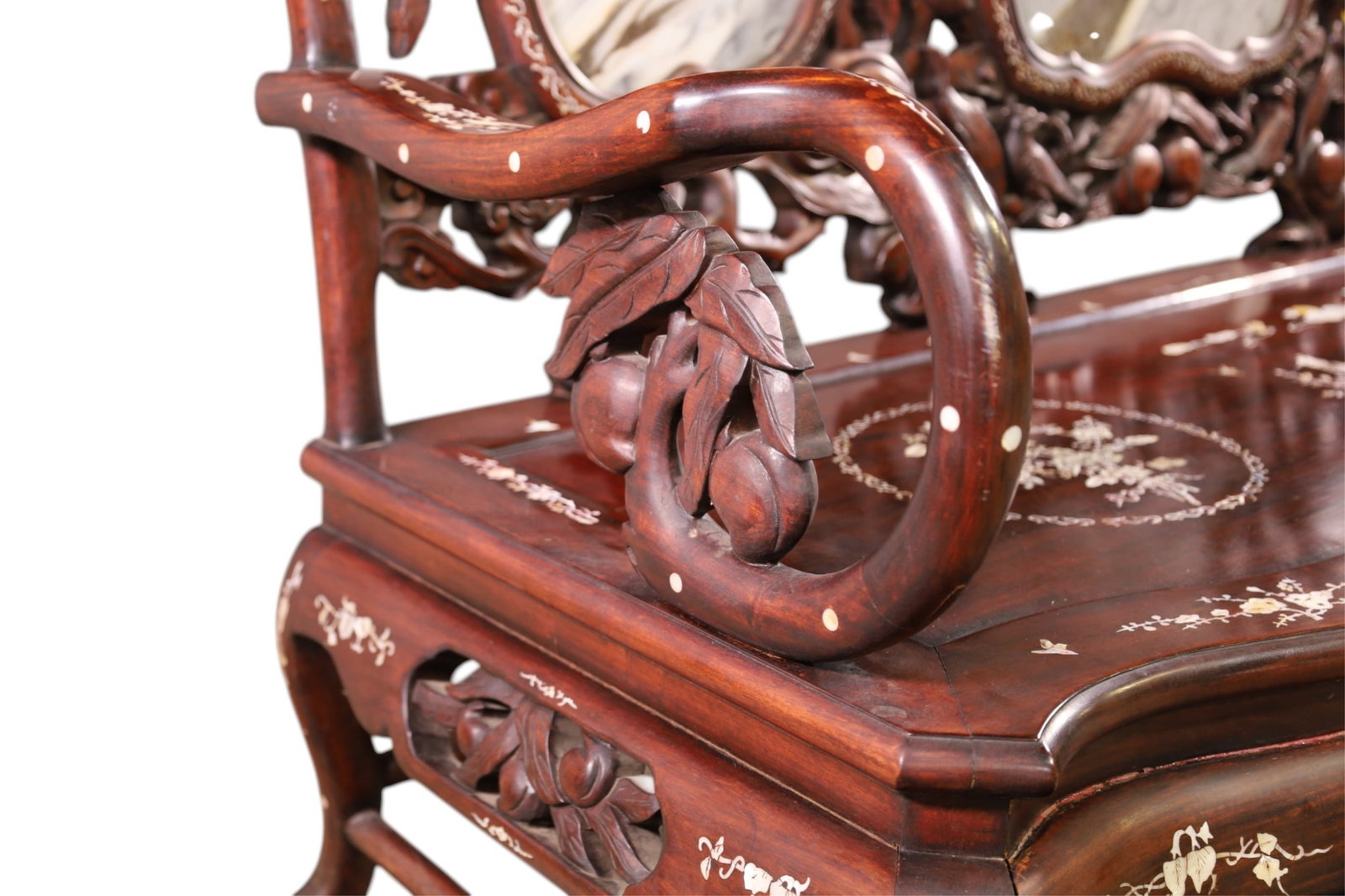 LARGE CHINESE SOFA - 4