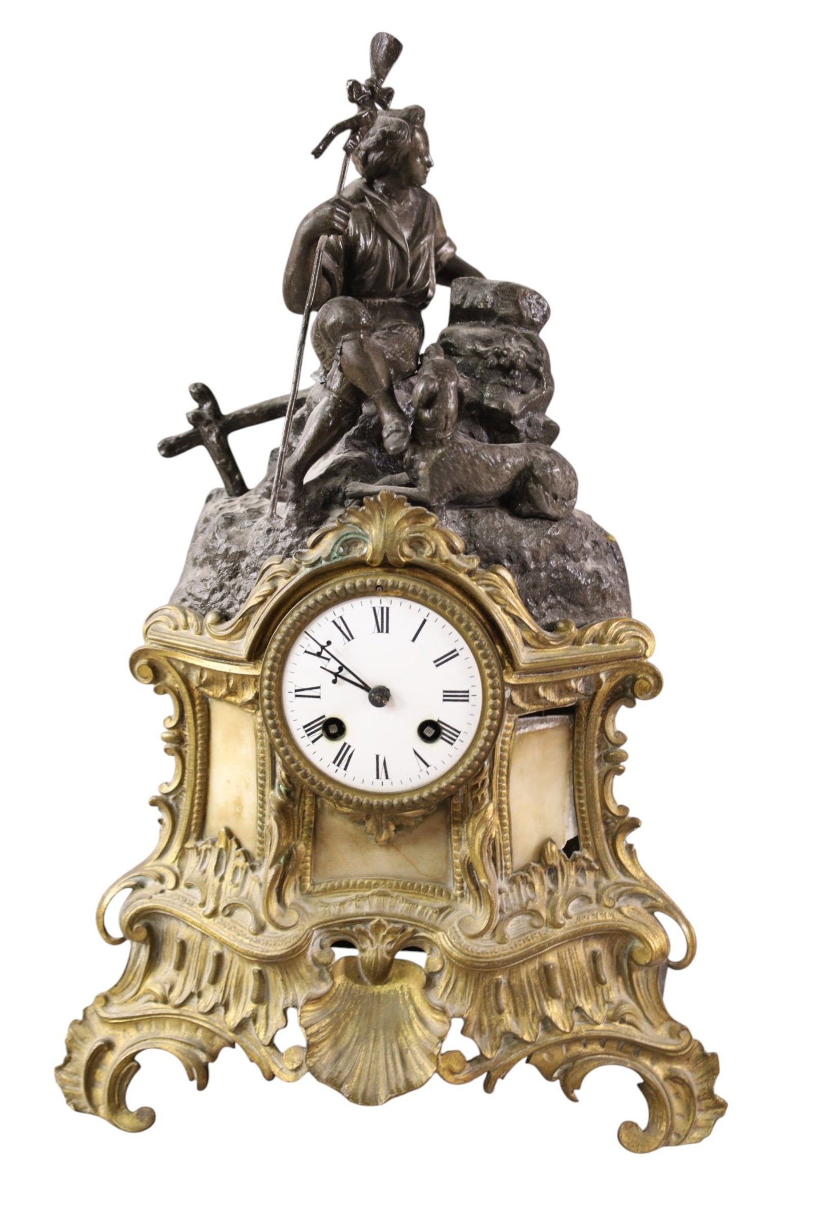 FRENCH MANTLE CLOCK (1 of 4)