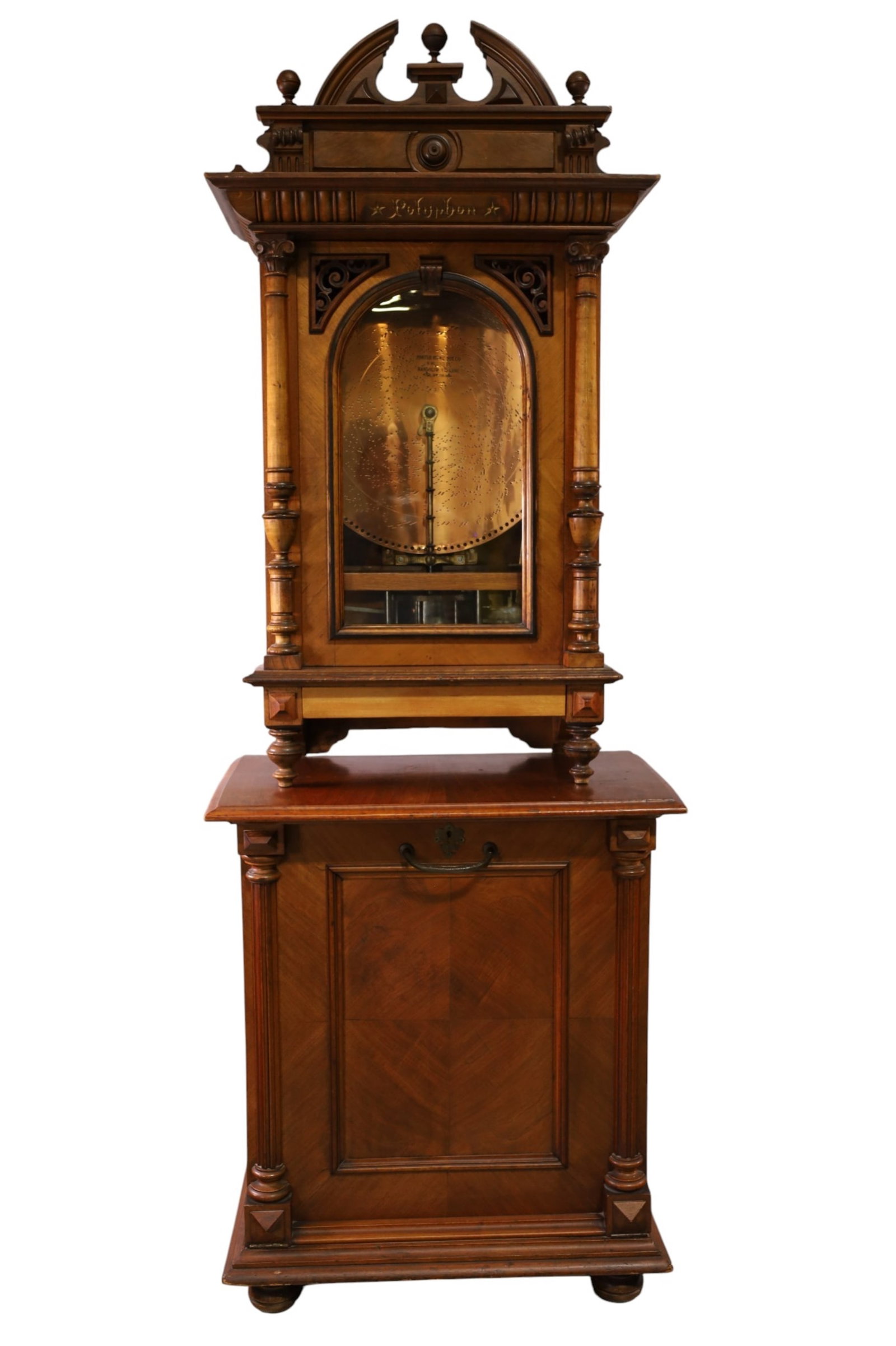 POLYPHON UPRIGHT MUSIC BOX (1 of 6)