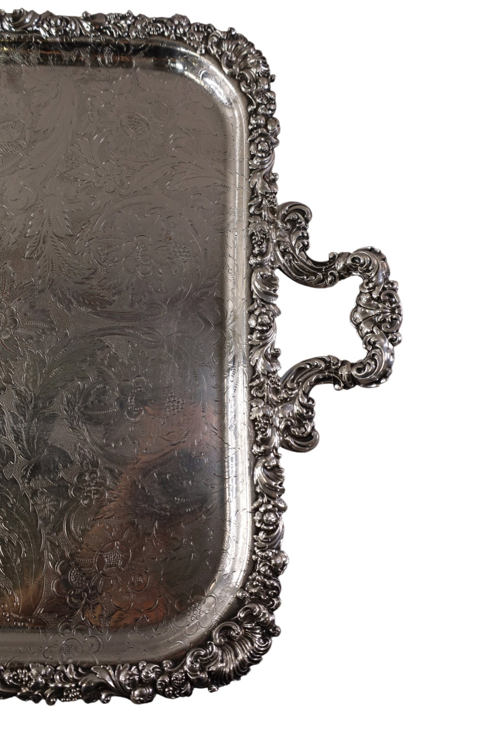 ORANTE SILVERPLATED TRAY - 3