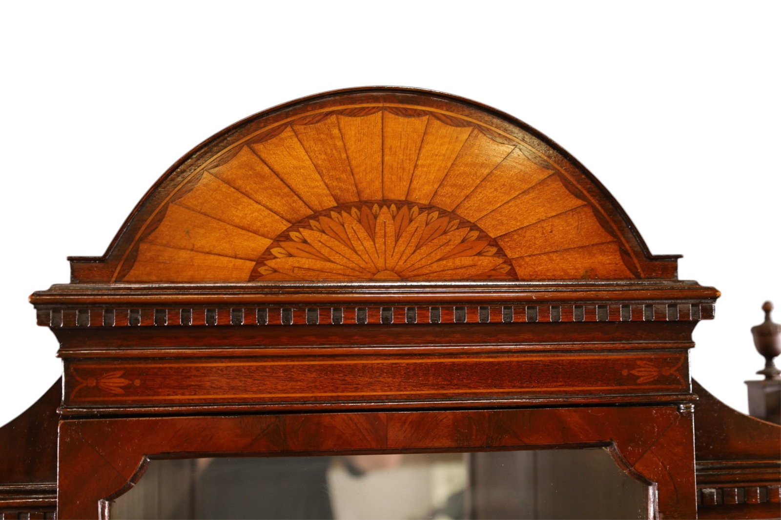 MAHOGANY CURIO - 2