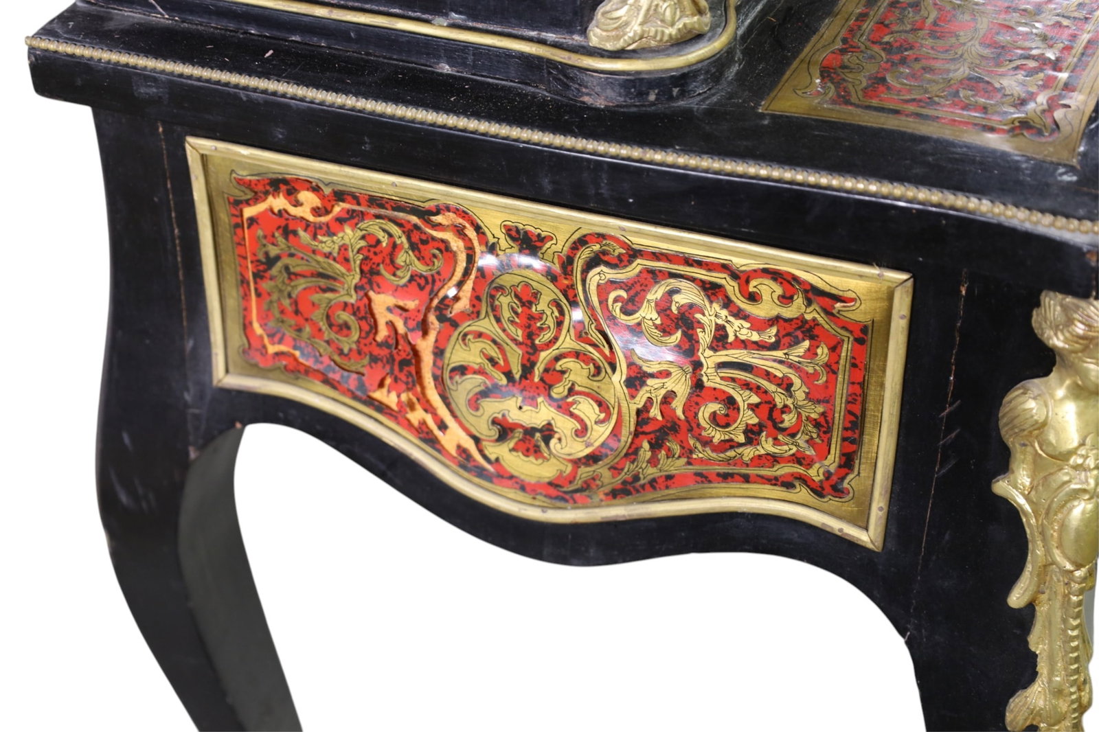 FRENCH BOULLE DESK - 3
