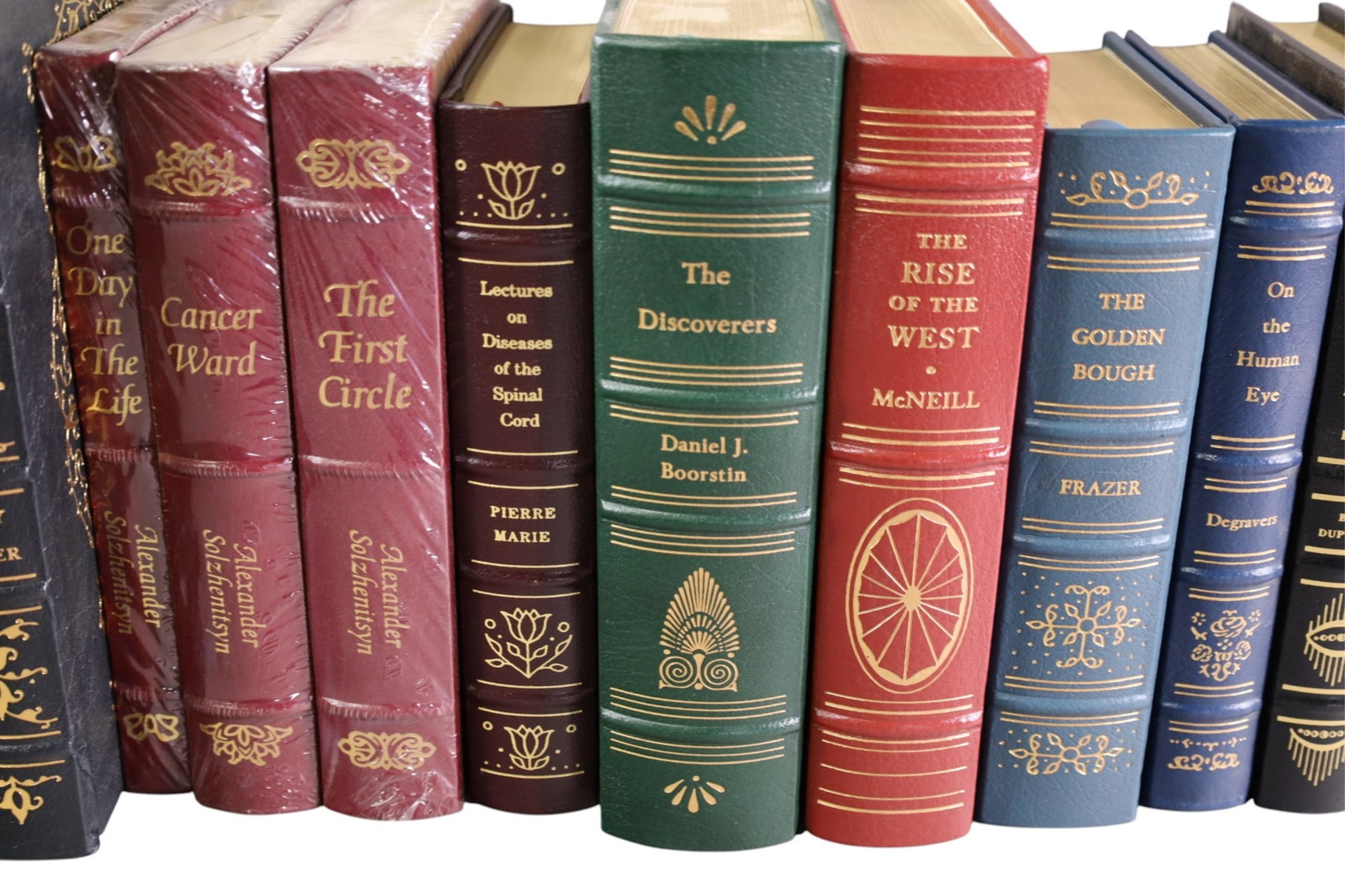 MISC LEATHER BOUND BOOKS - 3