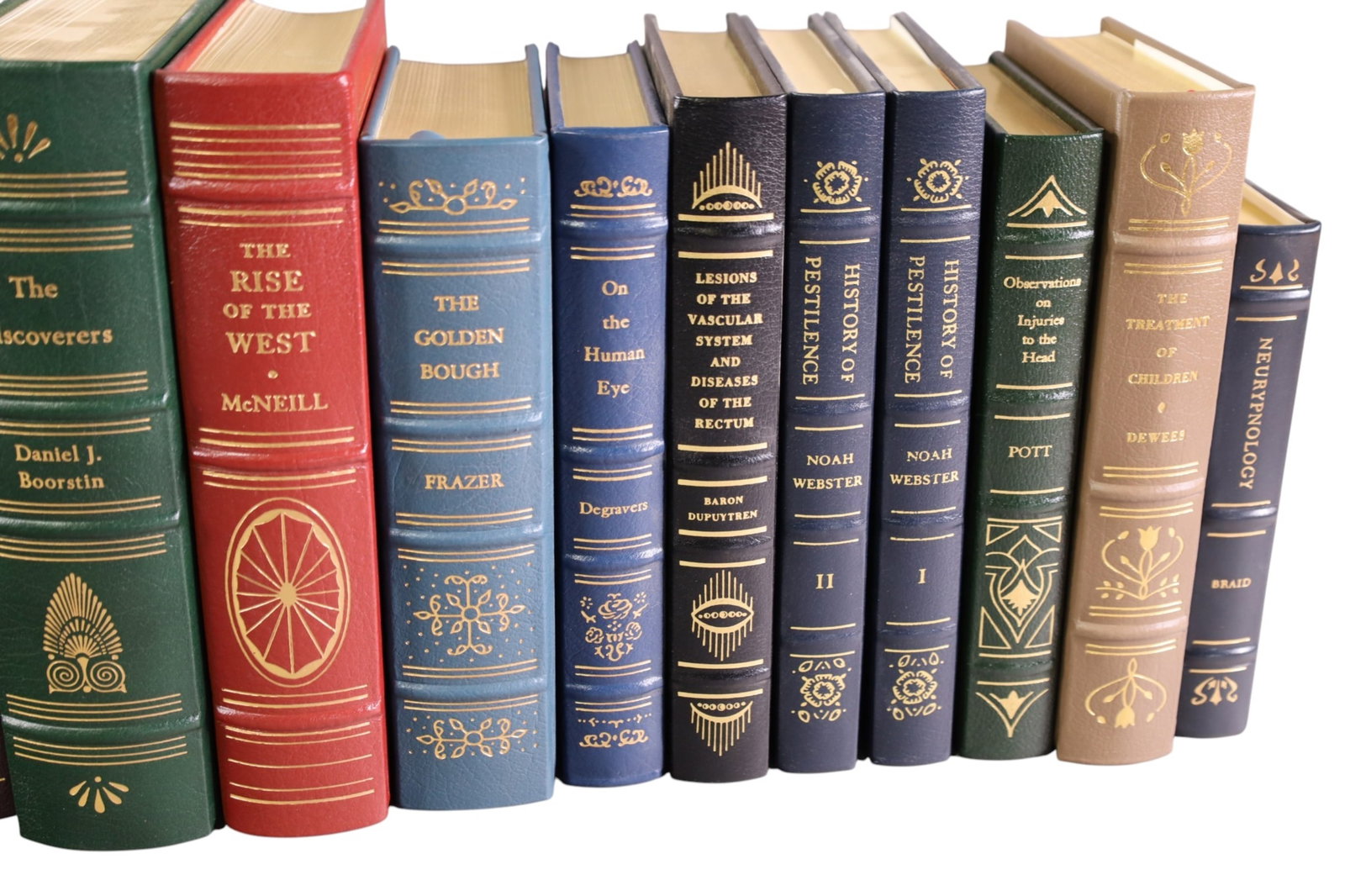 MISC LEATHER BOUND BOOKS - 4