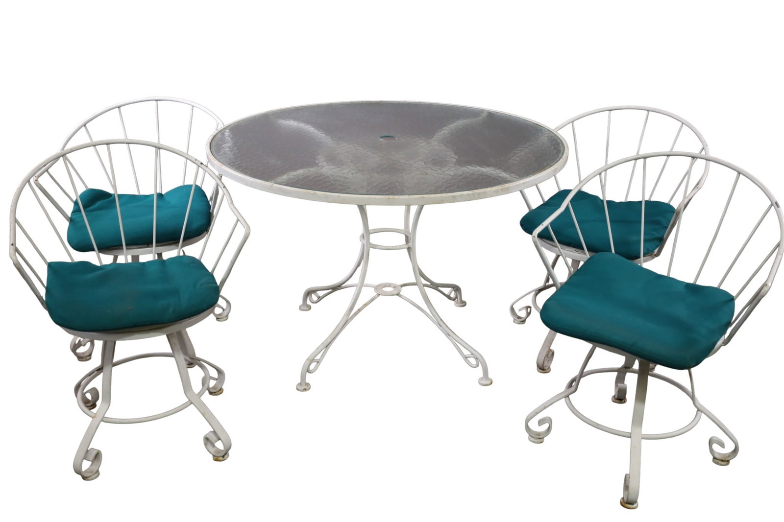 VINTAGE METAL PATIO SET (1 of 3)