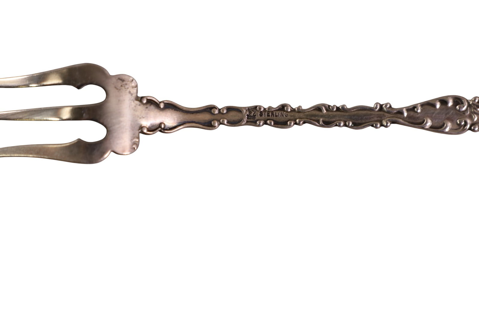 2 STERLING SERVING PIECES - 7