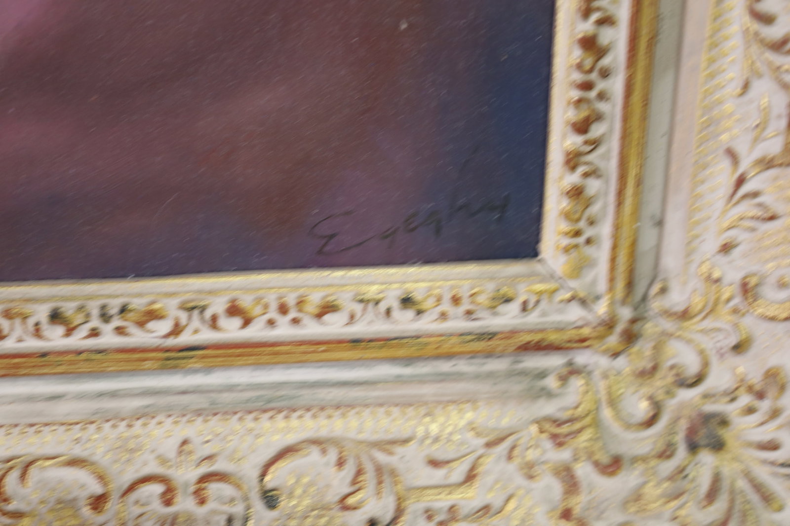 PETER EGEGHY OIL PAINTING - 2