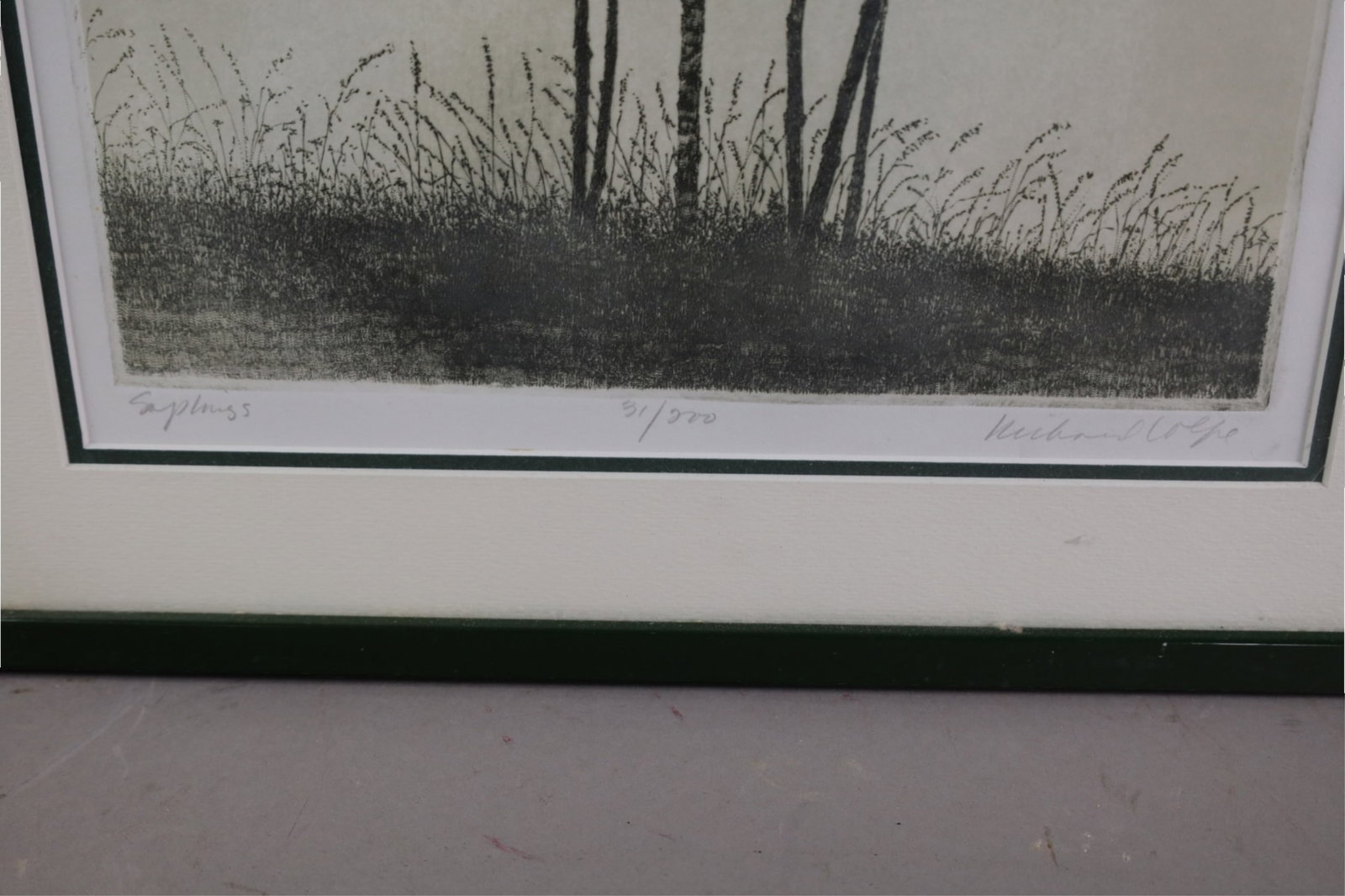 RICHARD VOLPE ETCHING - 2