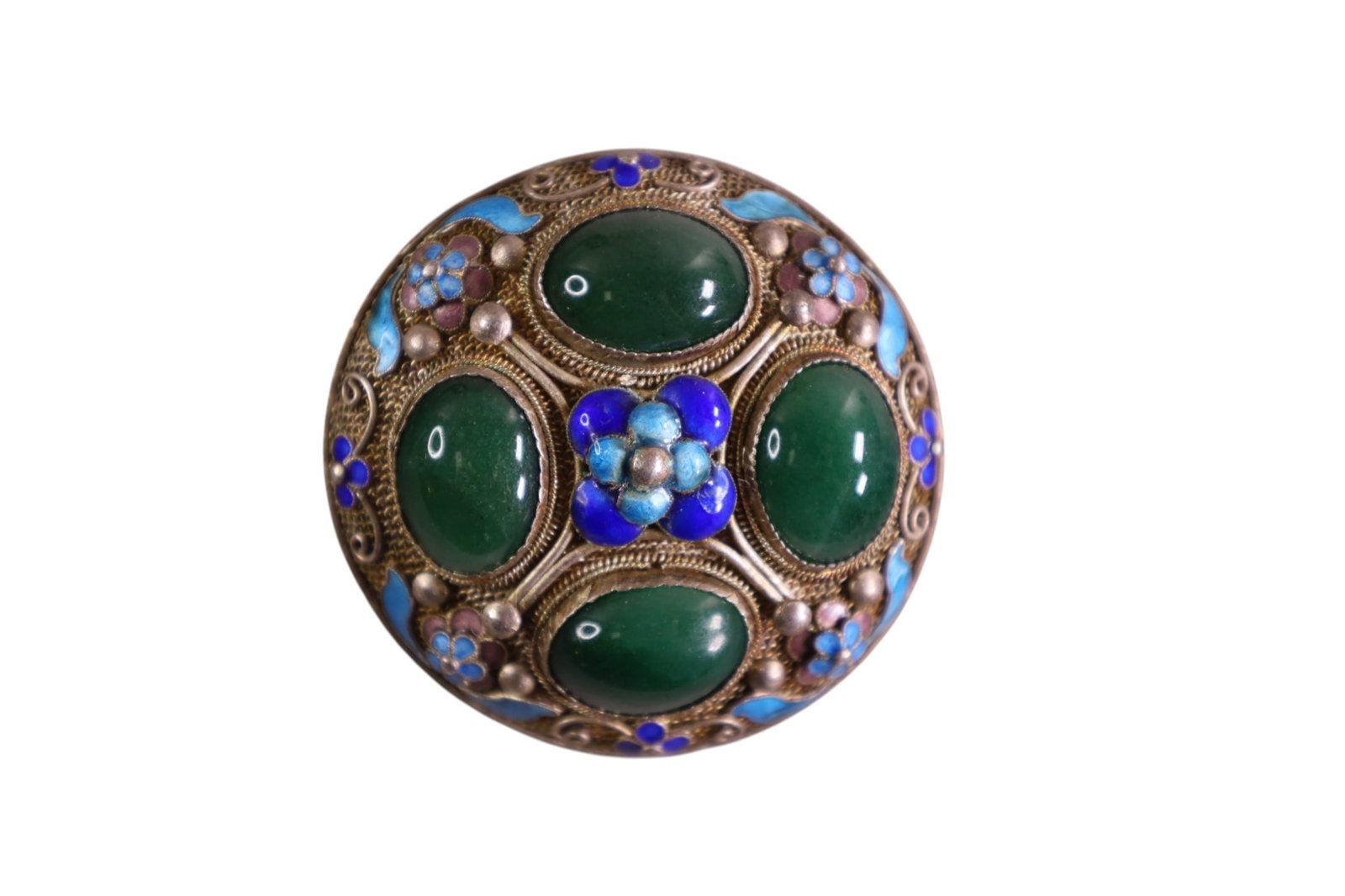 5 ENAMELED PINS - 2