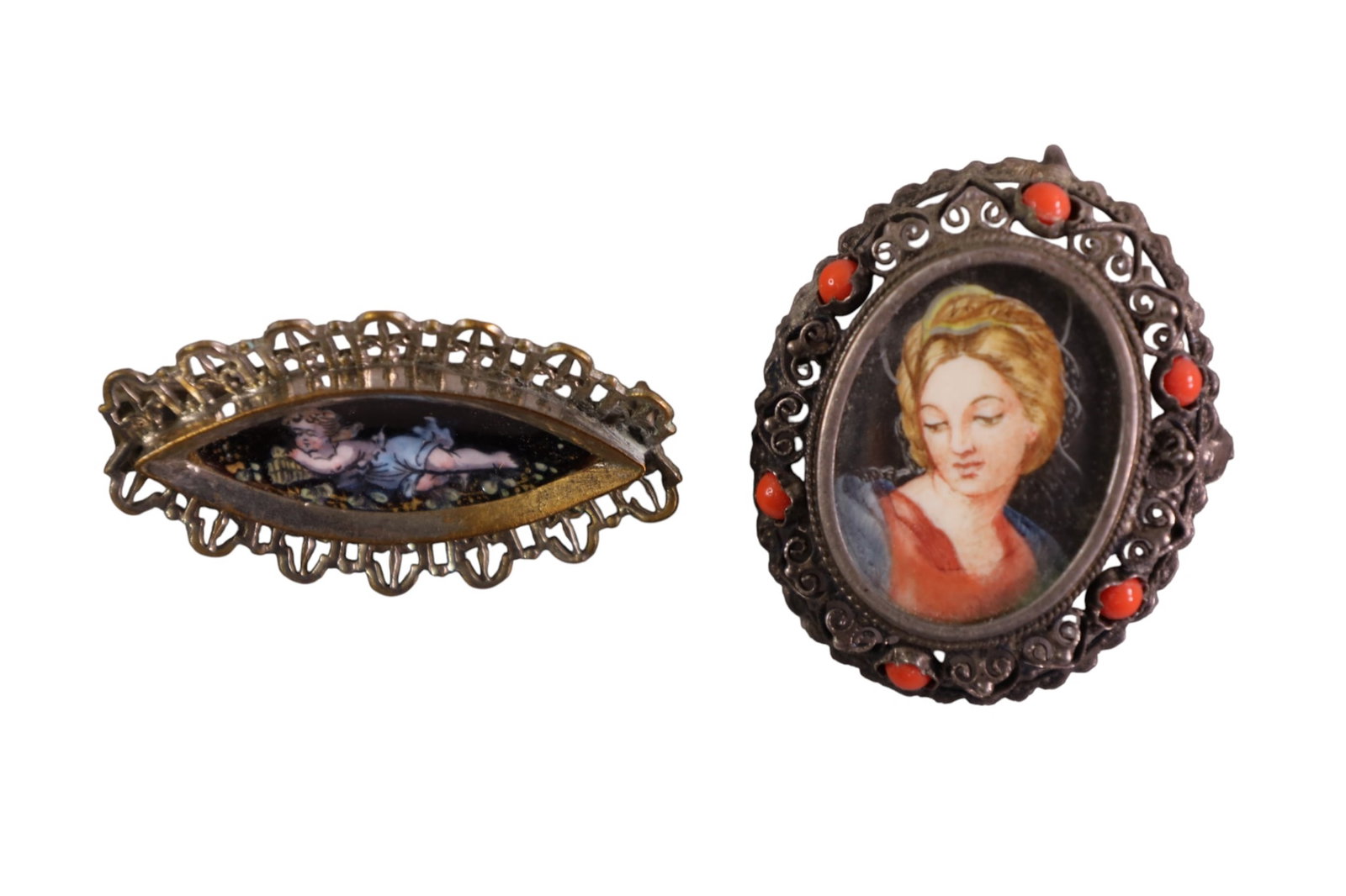 5 ENAMELED PINS - 3
