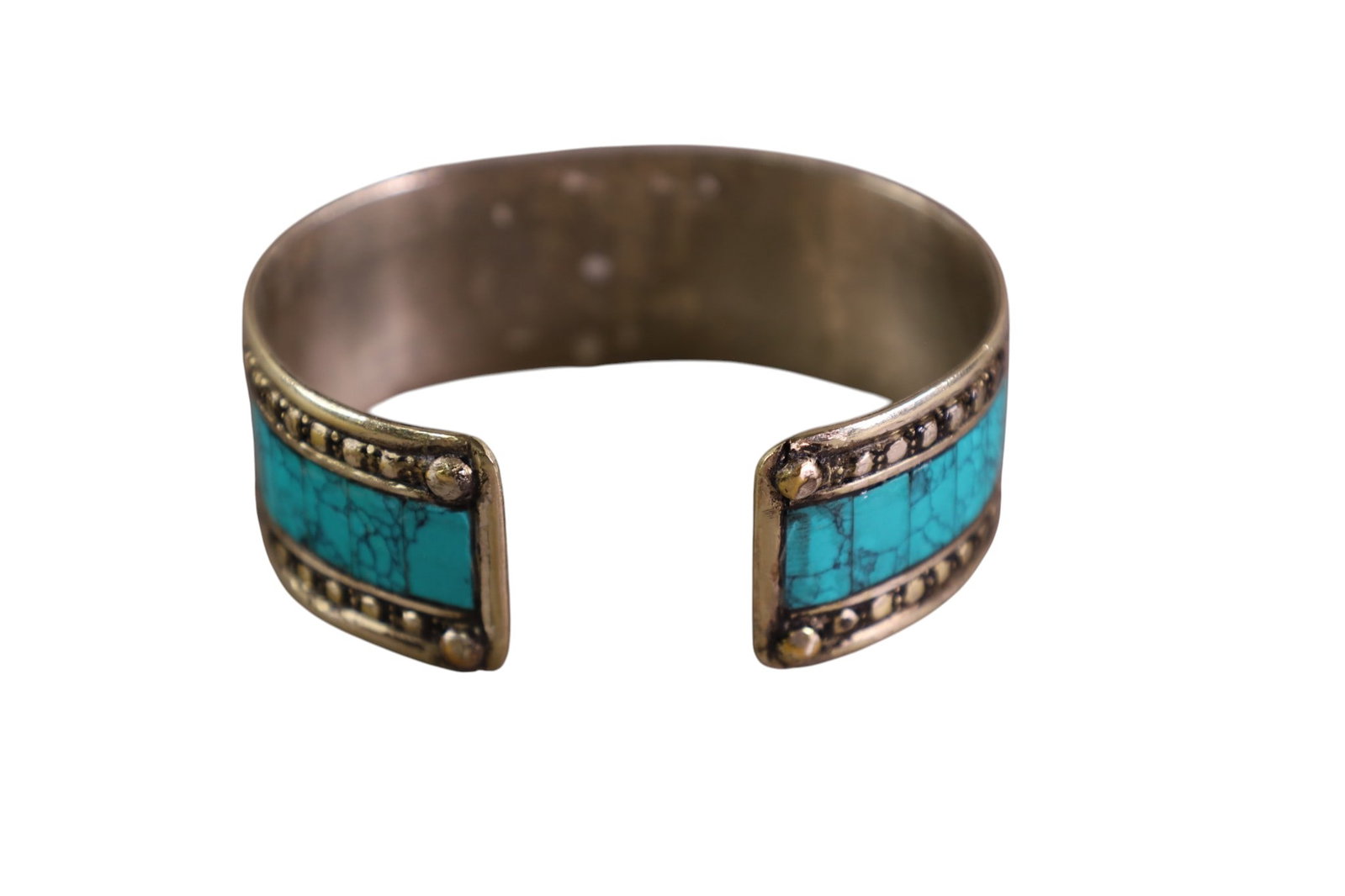 SILVER & TURQUOISE BRACELET - 3