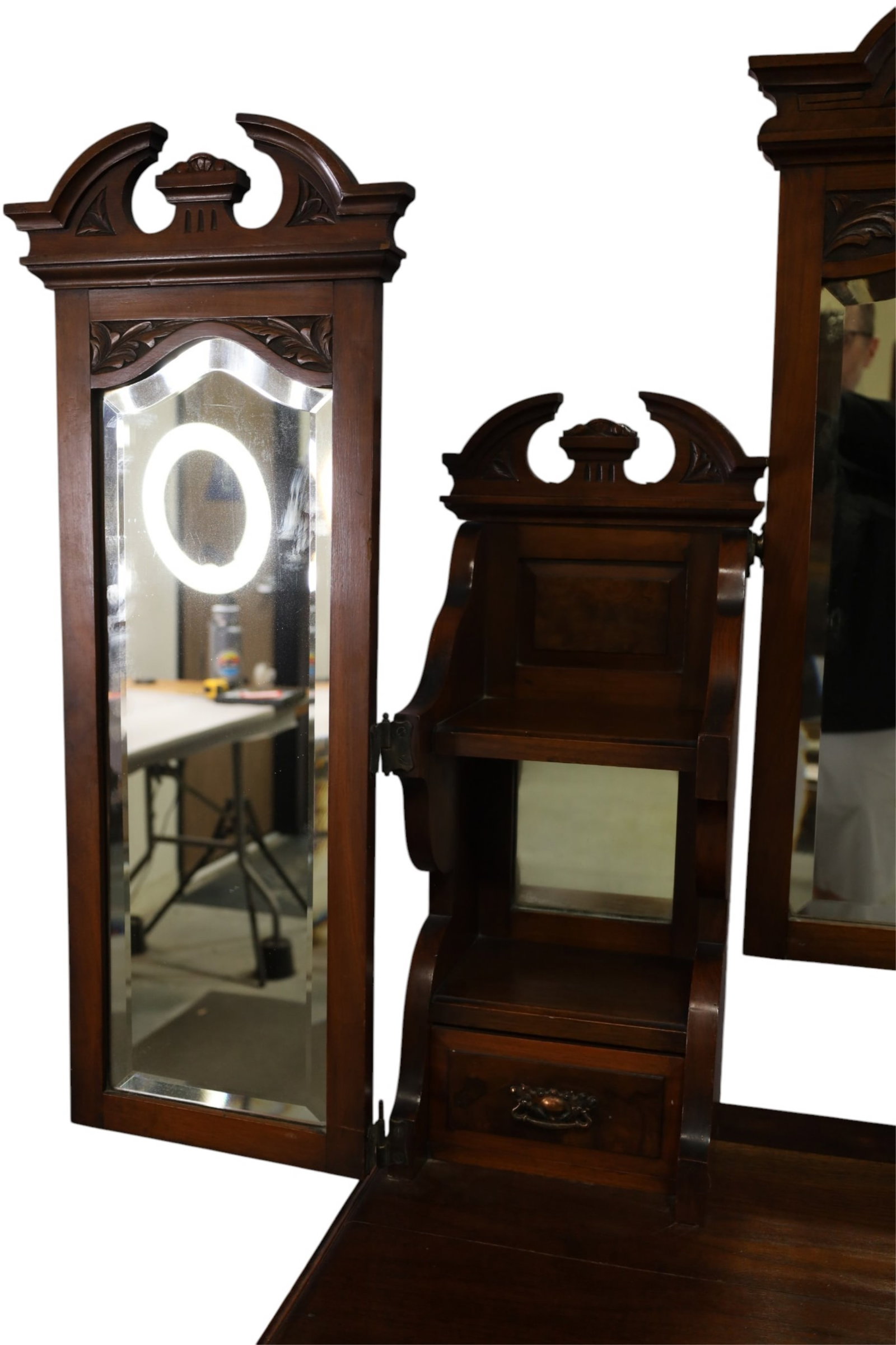VICTORIAN BAT WING VANITY - 2