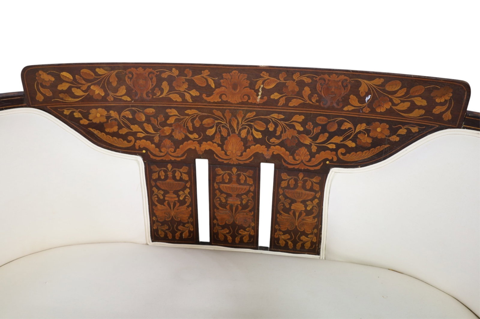 DUTCH MARQUETRY SETTEE - 2