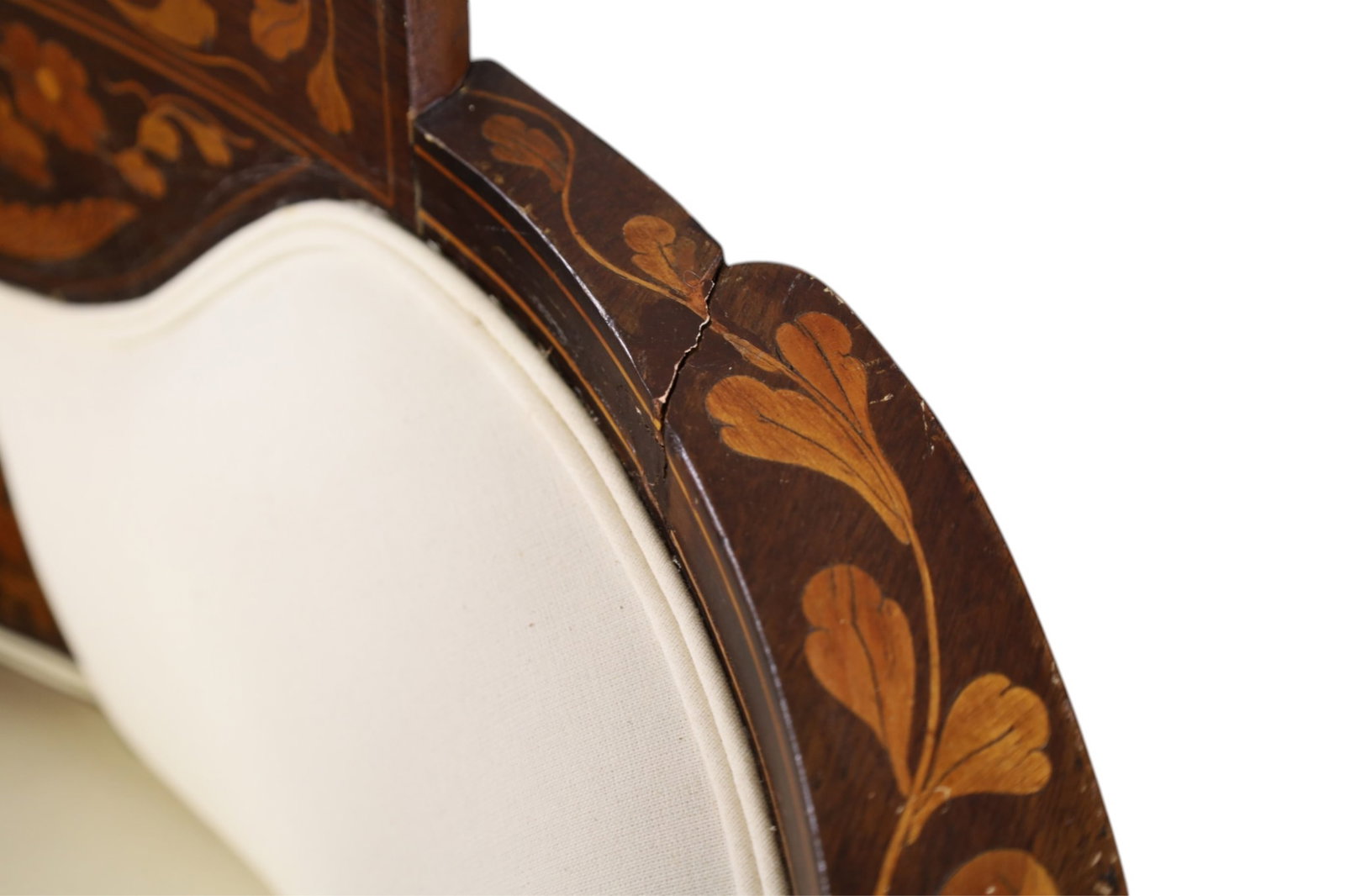 DUTCH MARQUETRY SETTEE - 3