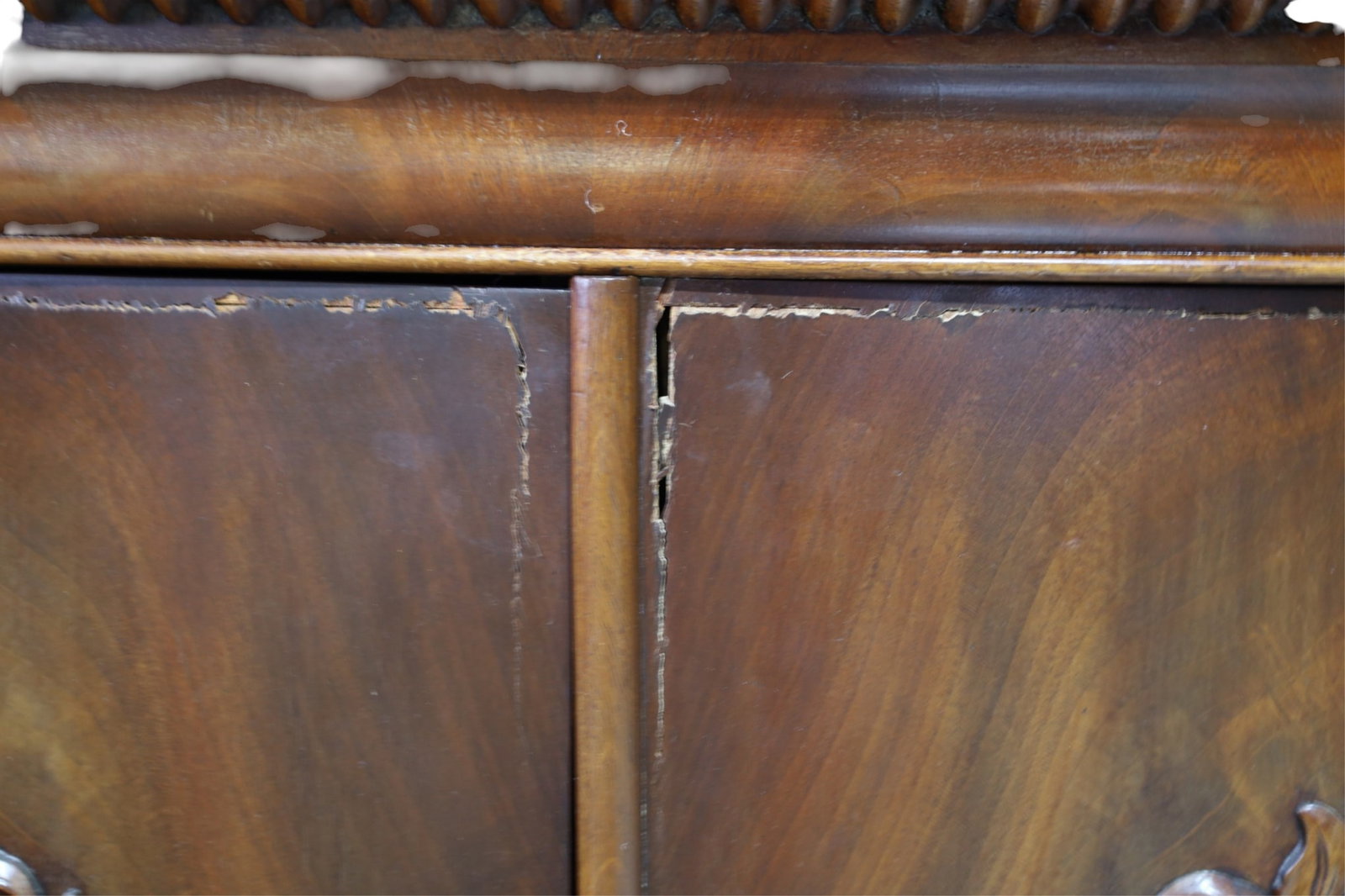 19TH CENTURY MARBLE TOP SERVER - 2