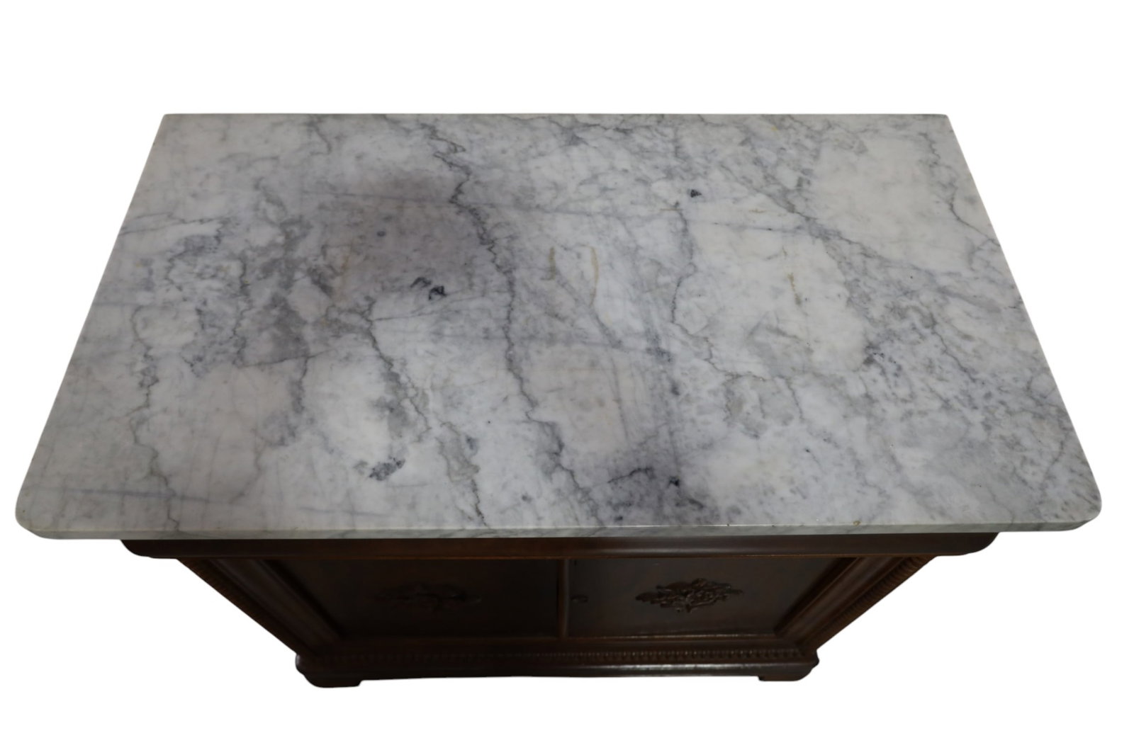19TH CENTURY MARBLE TOP SERVER - 3