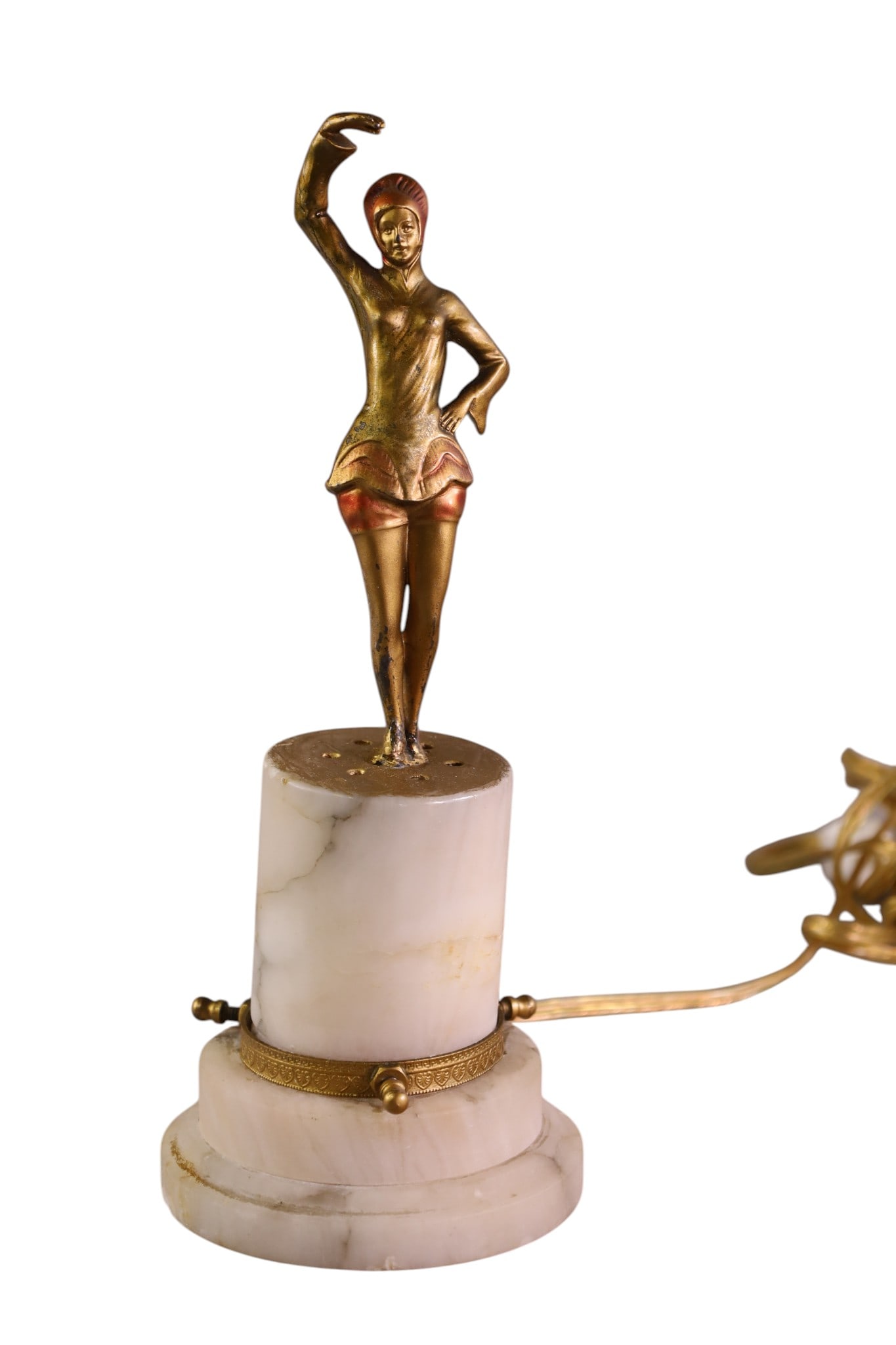 ART DECO FIGURAL TABLE LAMP (1 of 2)