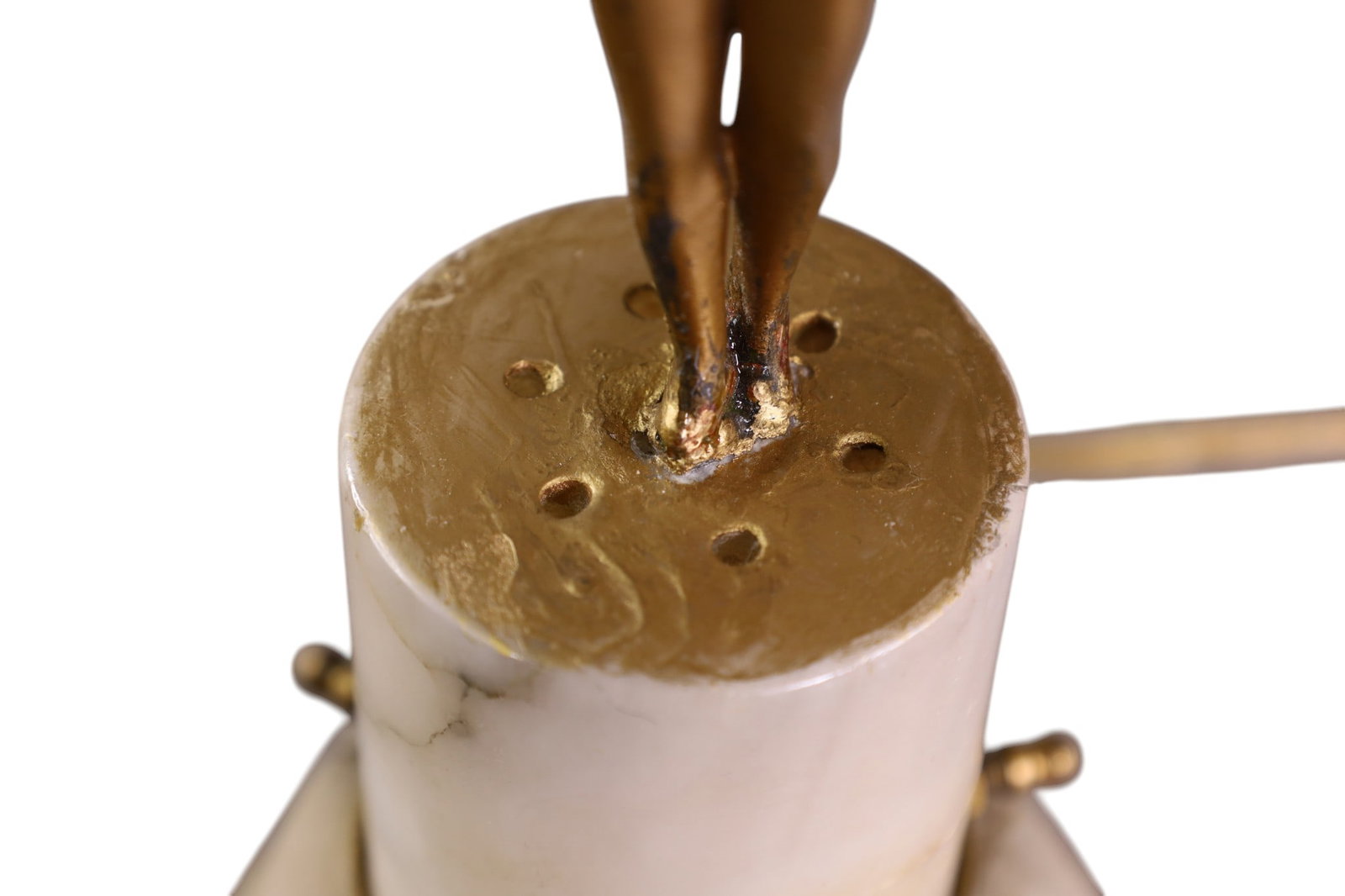 ART DECO FIGURAL TABLE LAMP - 2