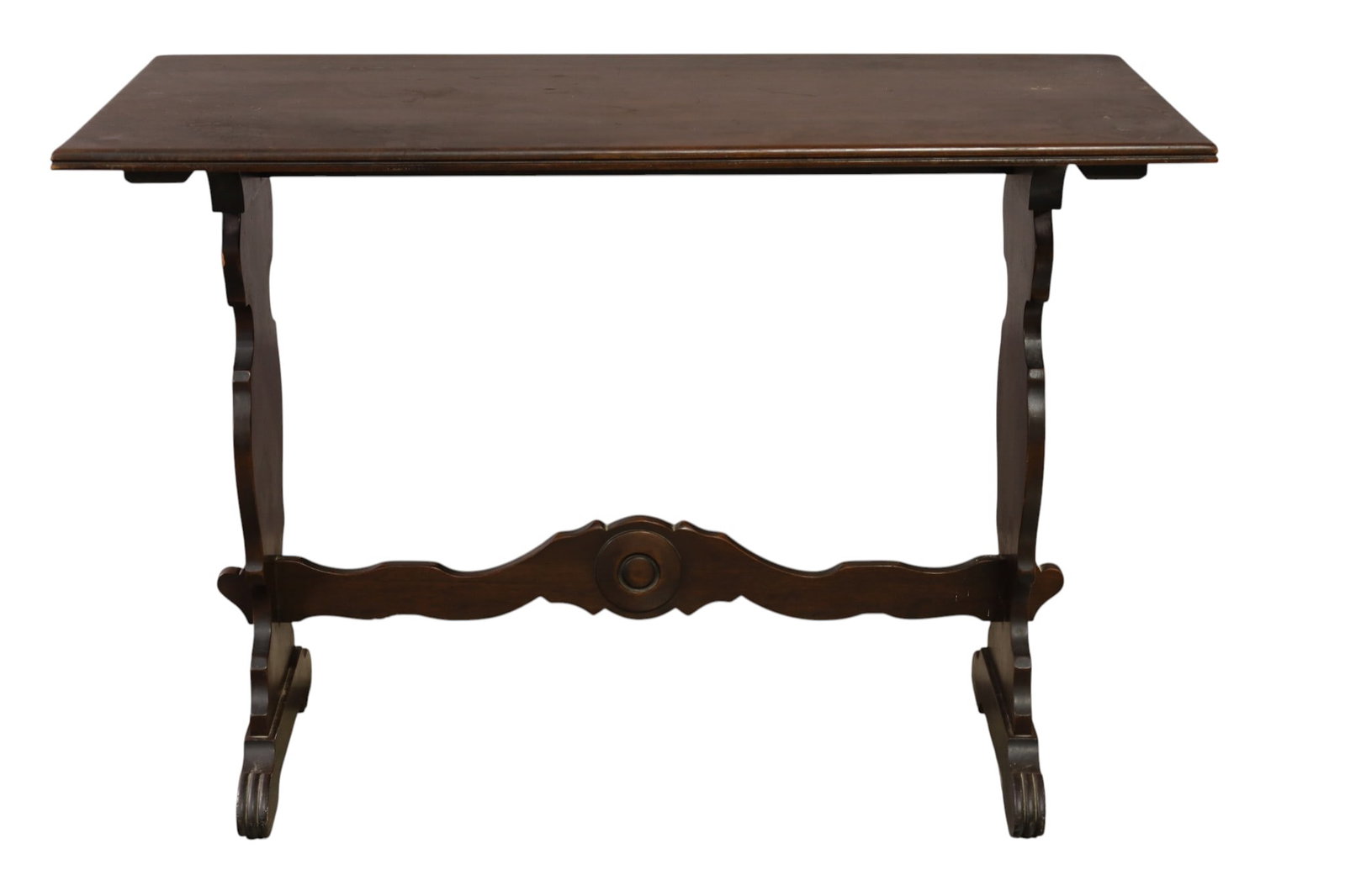 1930'S WALNUT HALL TABLE - 3