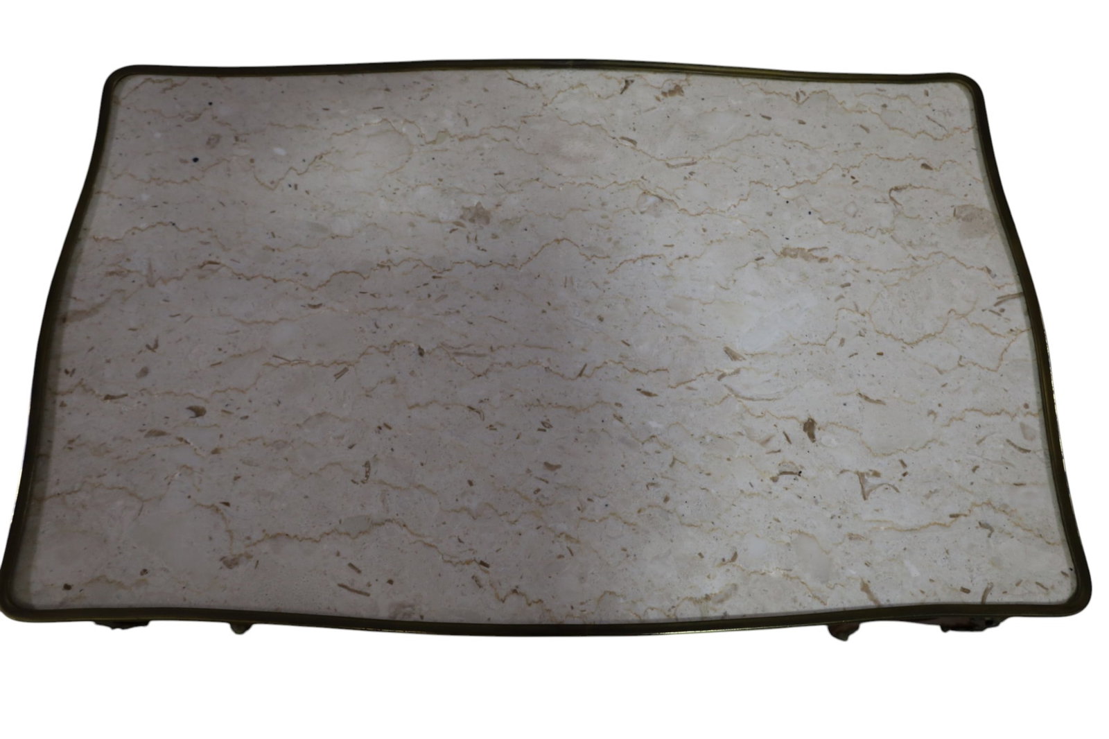 FRENCH MARBLE TOP COFFEE TABLE - 3