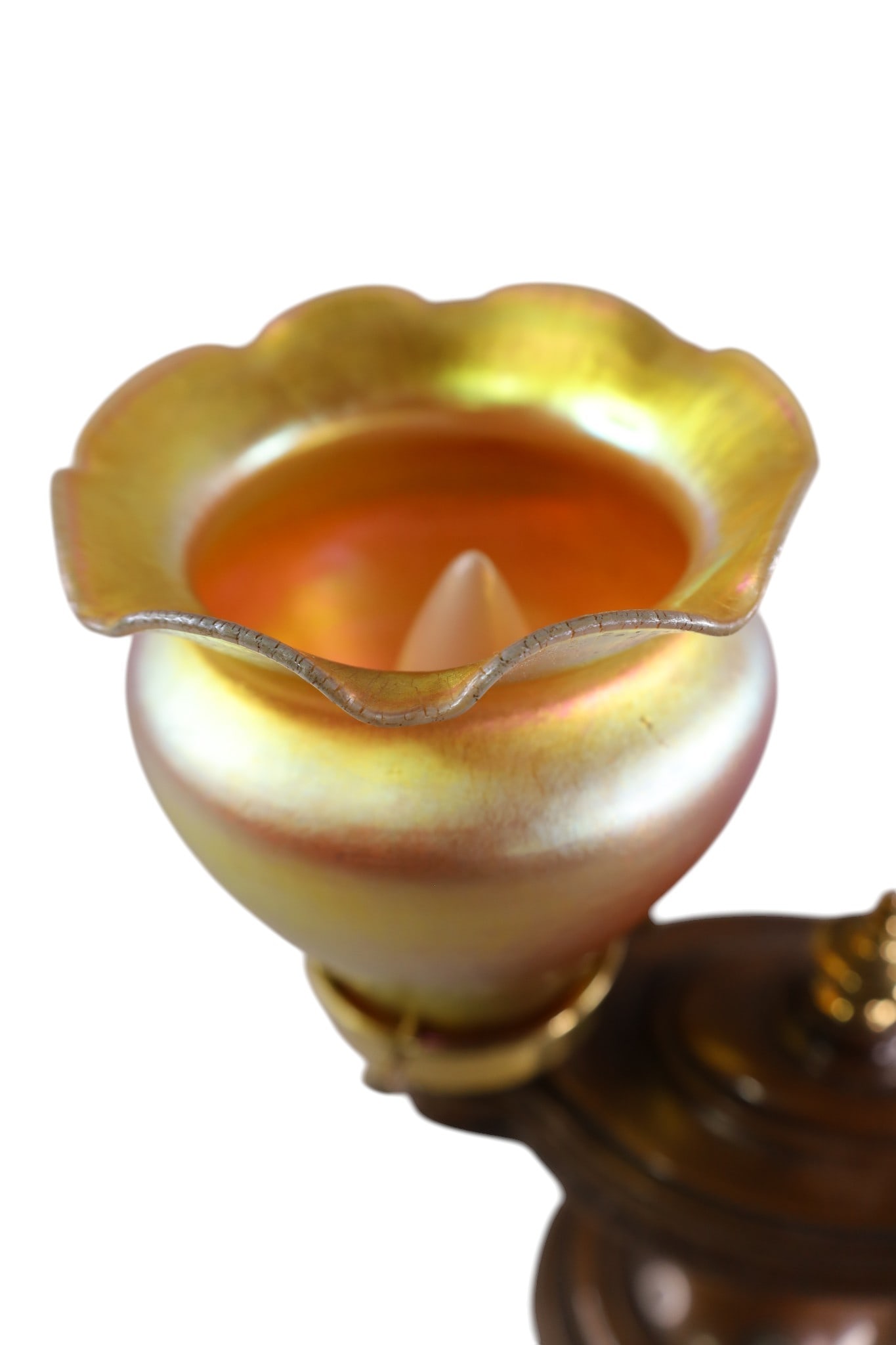 BRONZE ALADDIN LAMP - 3