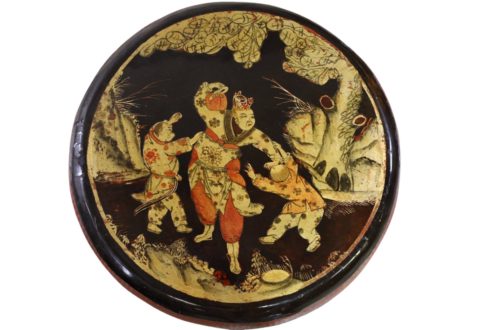ASIAN LACQUERED BOX - 2