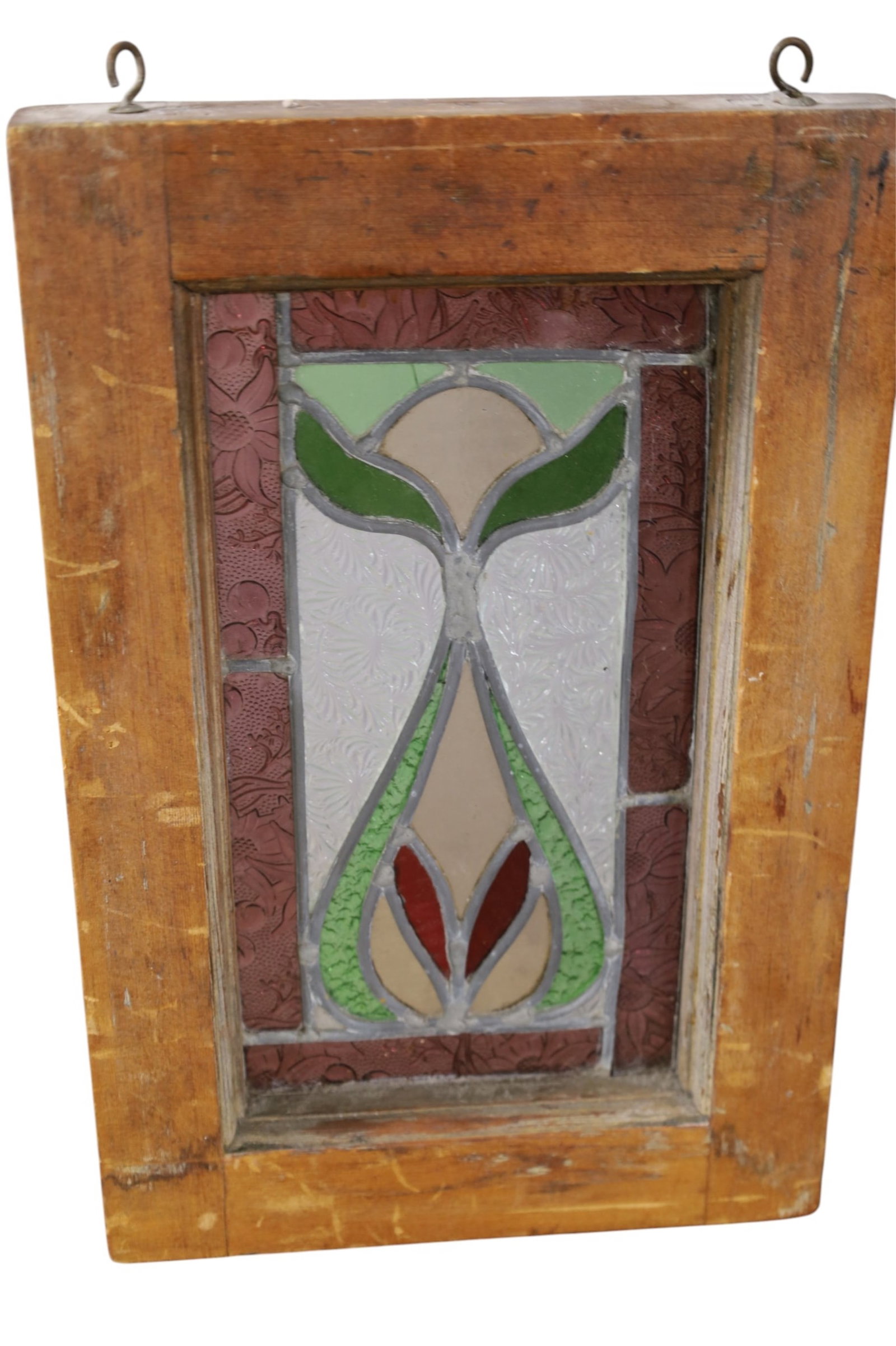 4 LEADED WINDOWS - 3