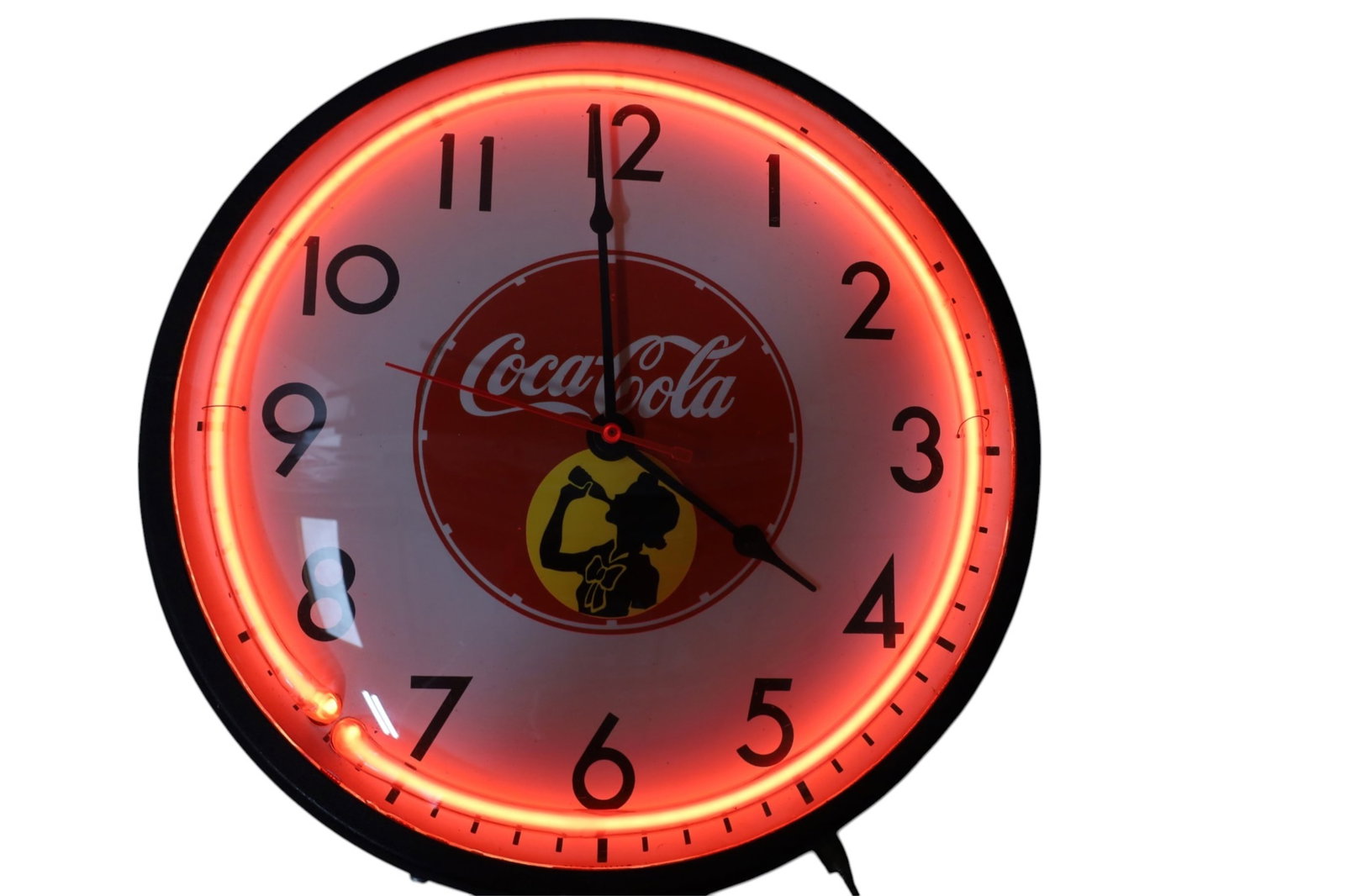 COCA COLA NEON CLOCK (1 of 5)