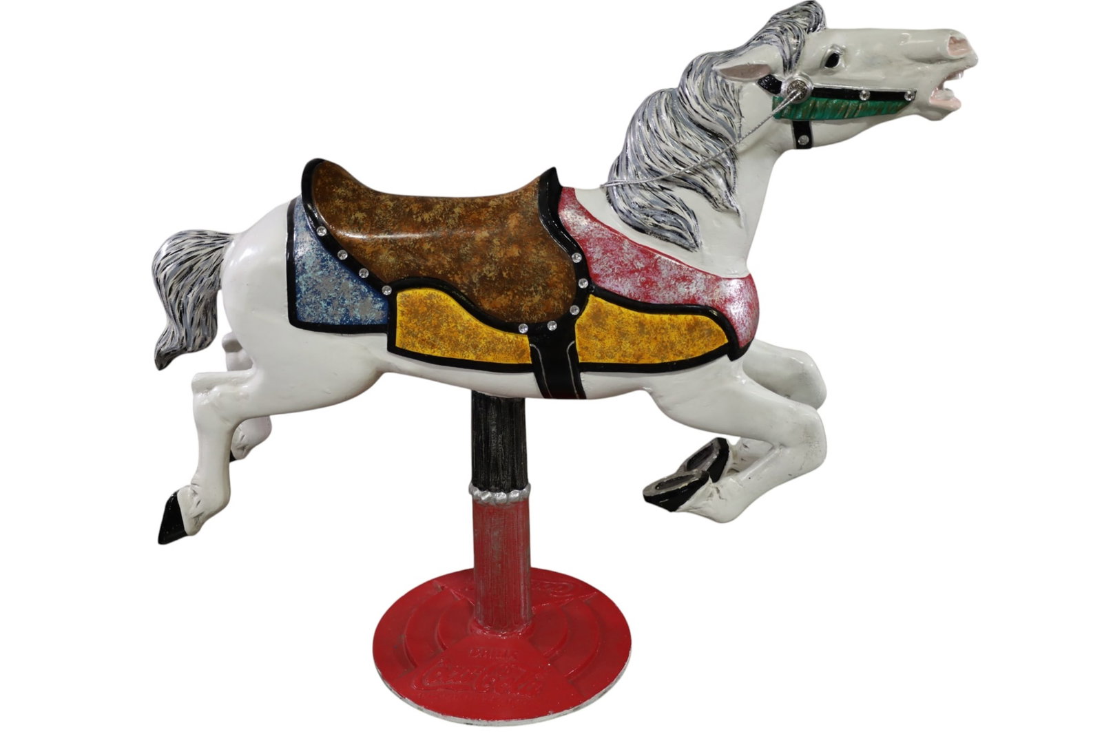 CUSTOM PAINTED CAROUSEL HORSE - 4