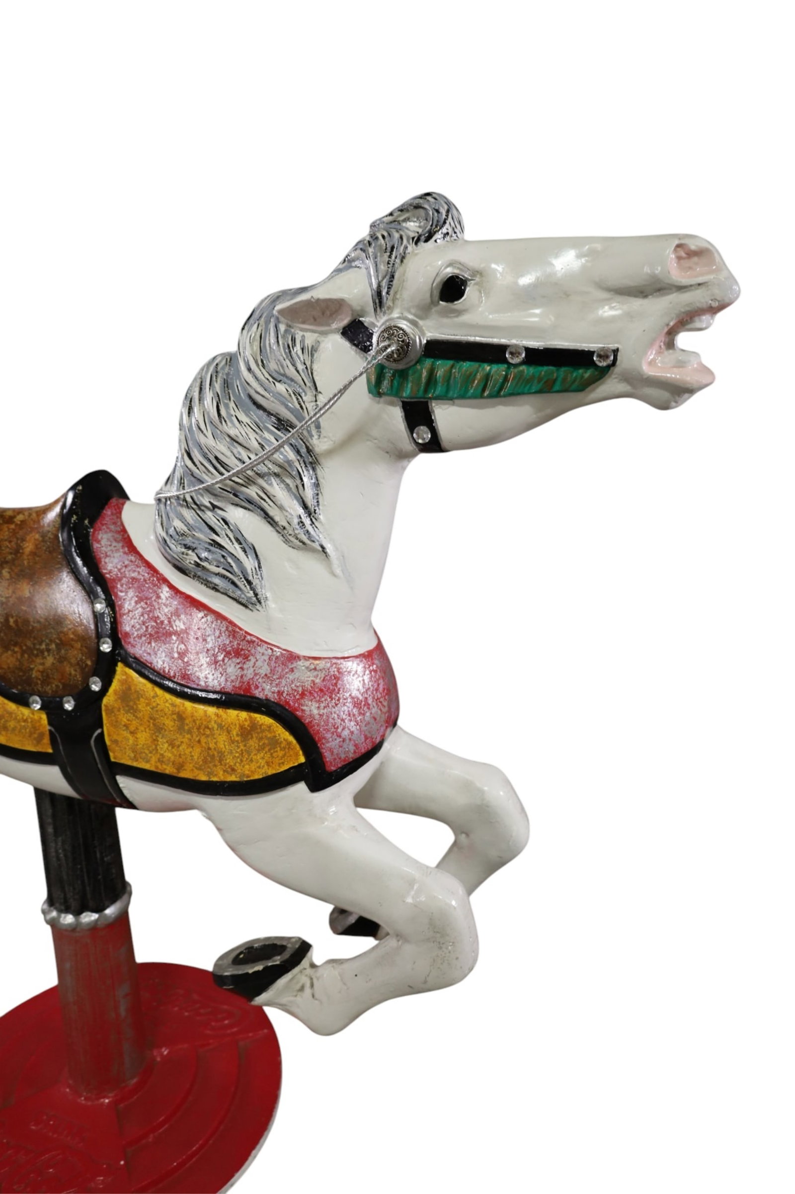 CUSTOM PAINTED CAROUSEL HORSE - 5