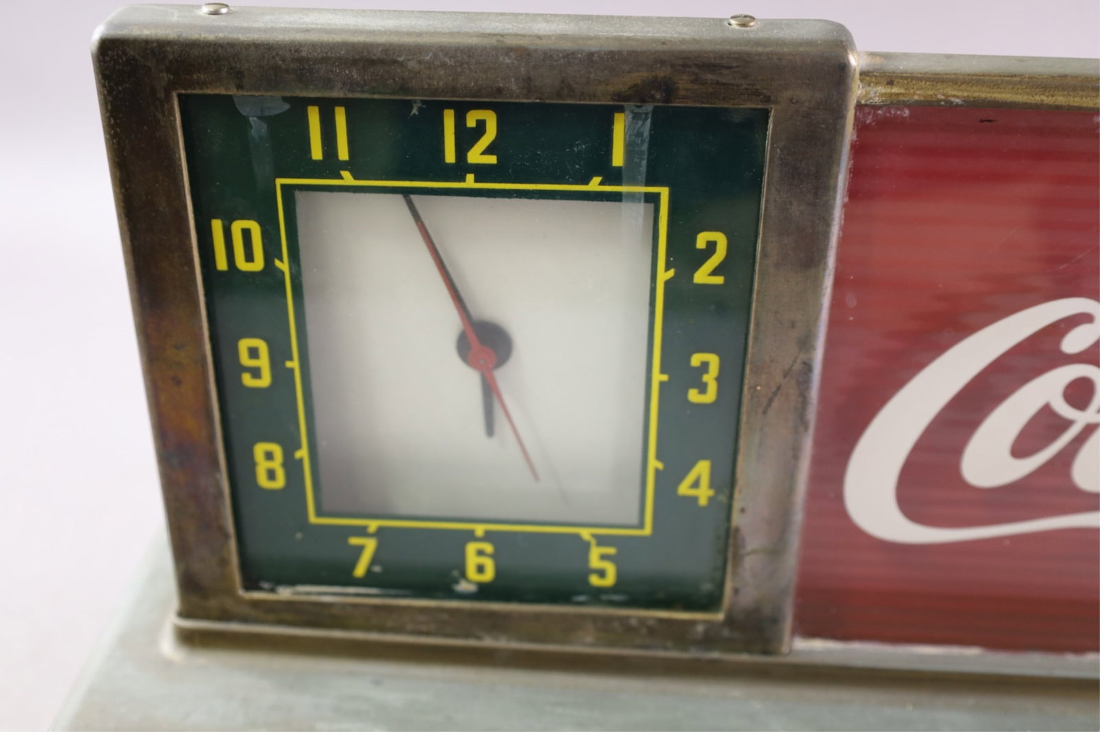 COCA COLA ADVERTISING CLOCK - 2