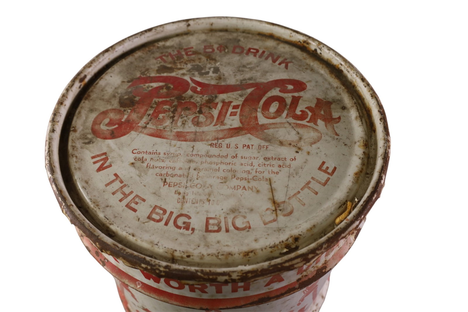 PEPSI COLA SYRUP DRUM - 3